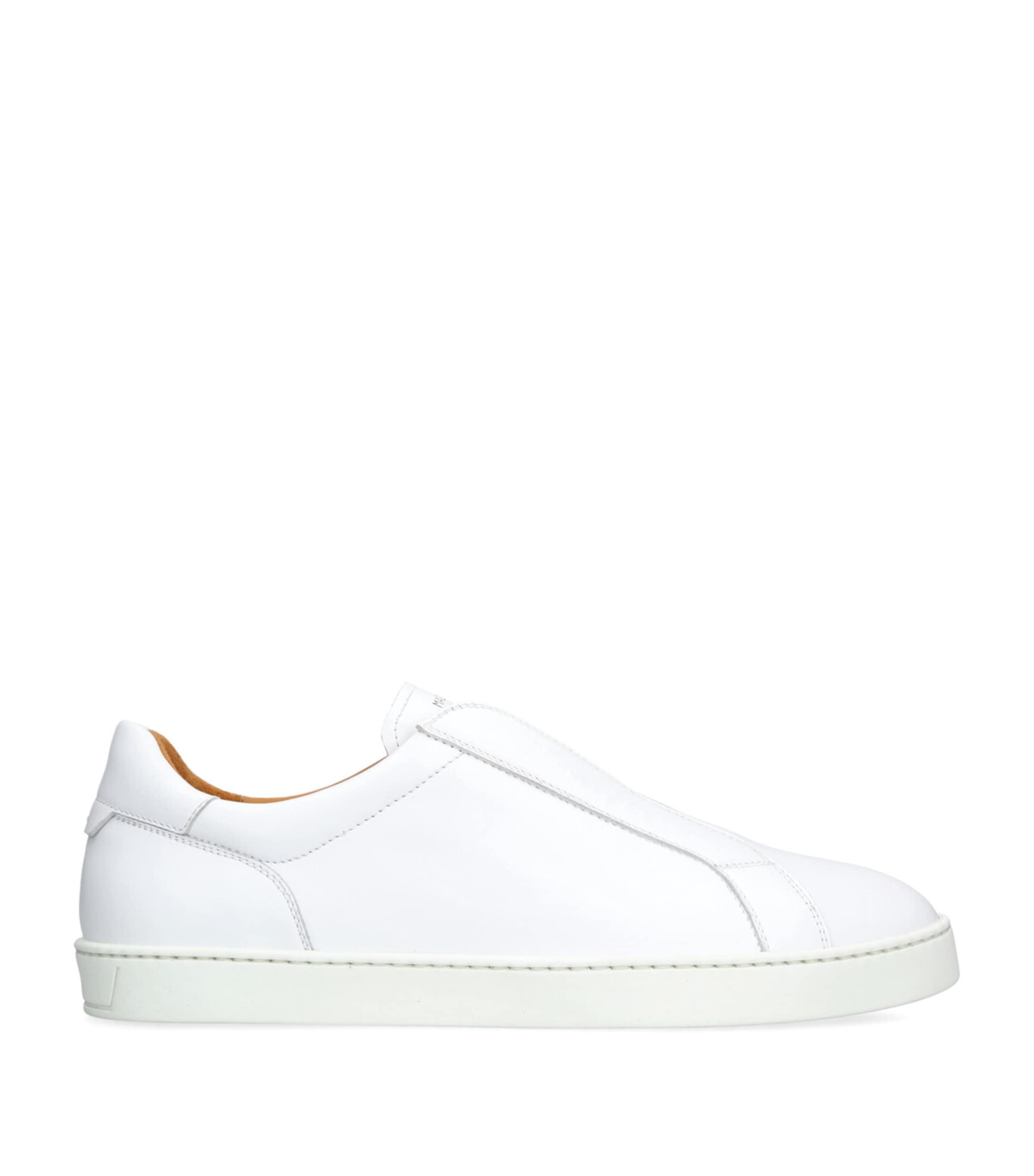 Mens white laceless sneakers new arrivals