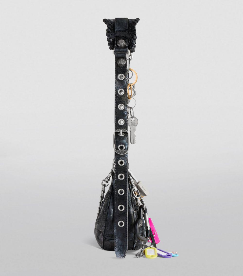 Balenciaga Le Cagole Shoulder Bag Xs With Charms in Black | Lyst