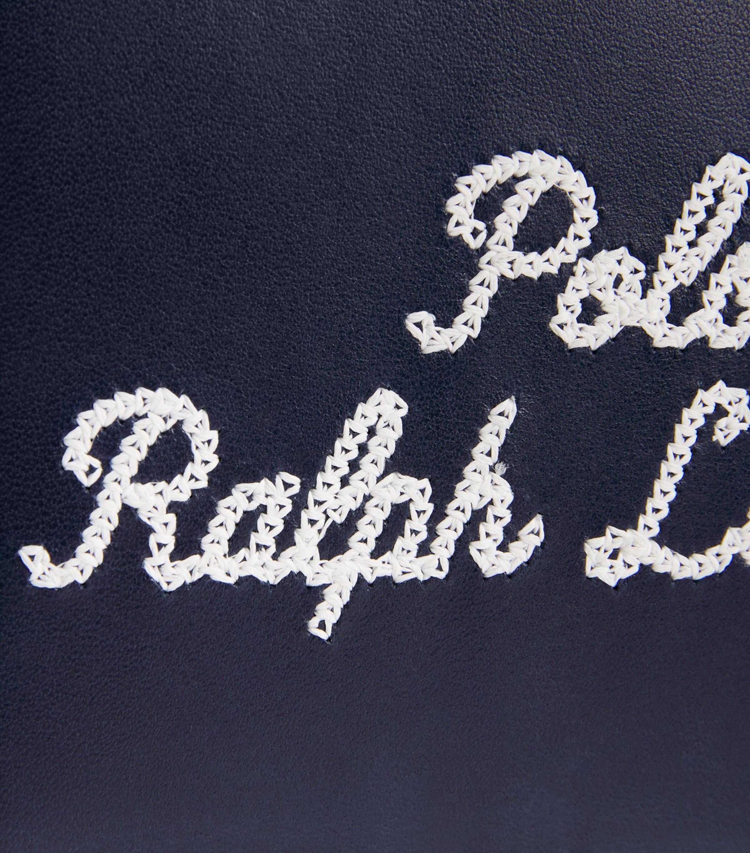 ★人気【POLO RALPH LAUREN】CHAIN STITCH LOGO Polo Ralph Lauren Chain Stitch Logo Crew Sweatshirt in Blue