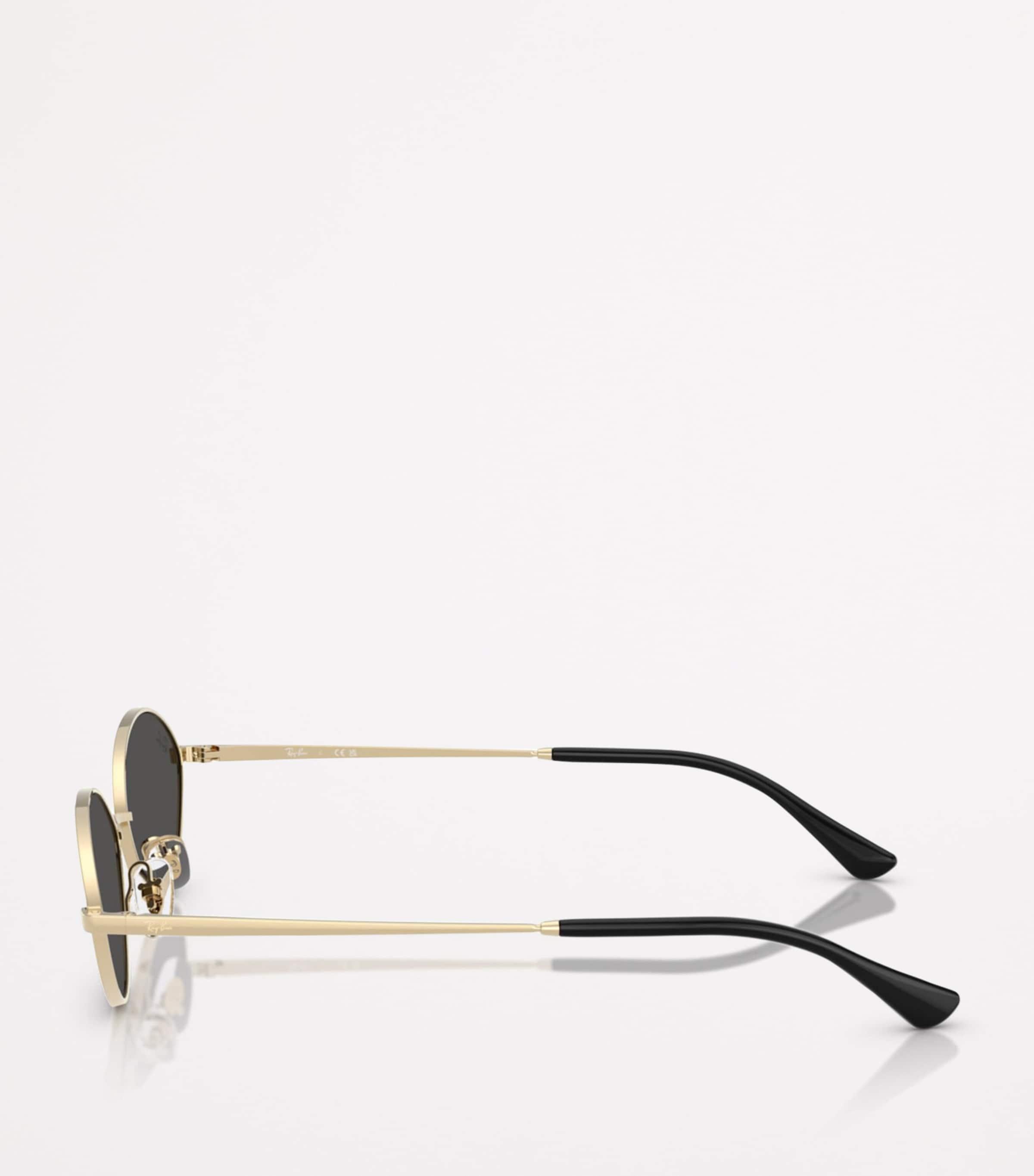 Ray-Ban Kai Bio Based Oval Metal Sunglasses Gold/Black Ray-Ban Kai bio-based sunglasses for ADULT-UNISEX, Men  main image 2