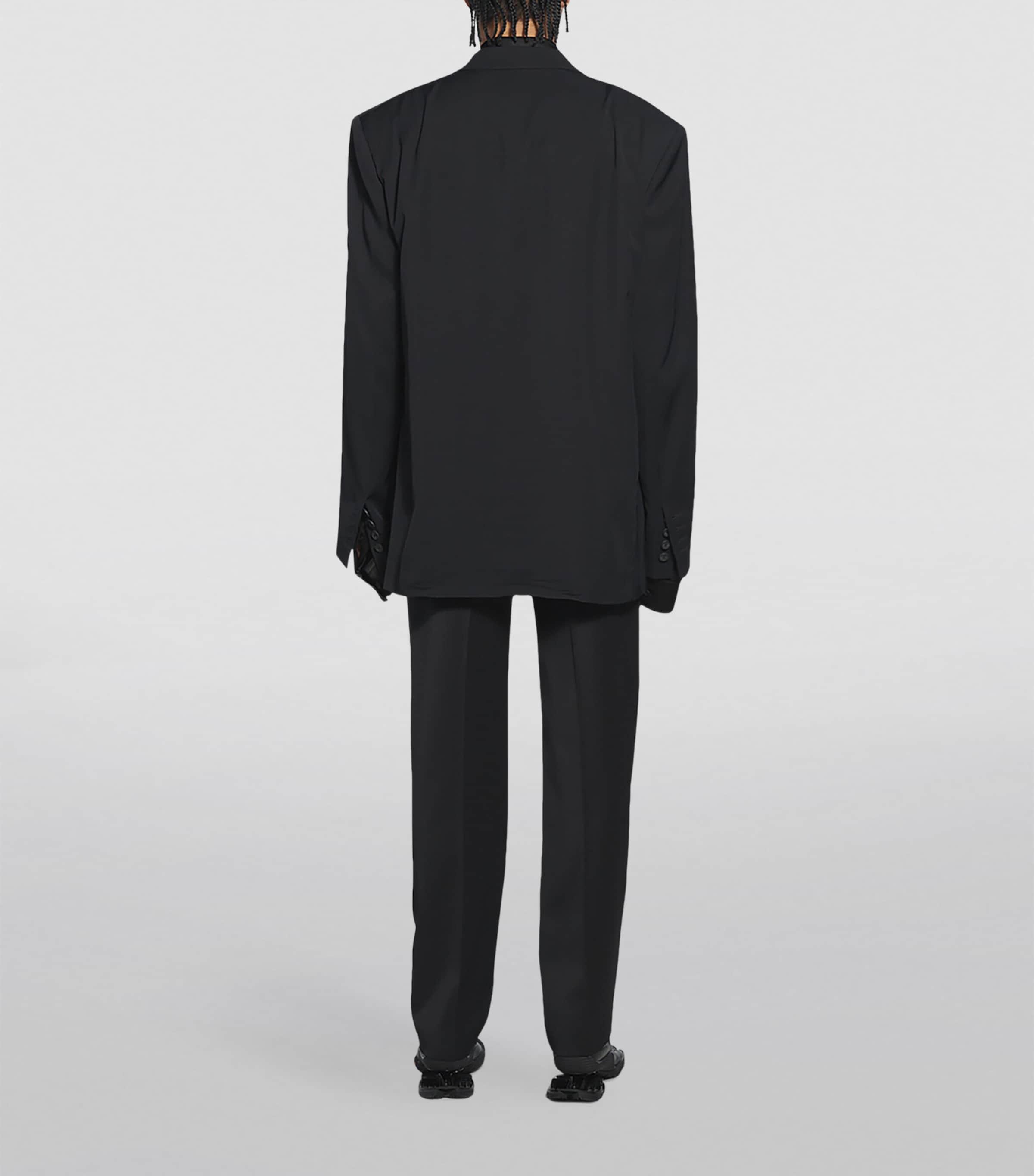ジャケット Balenciaga Washed Sb Jacket Balenciaga Washed Sb Jacket in Black | FWRD
