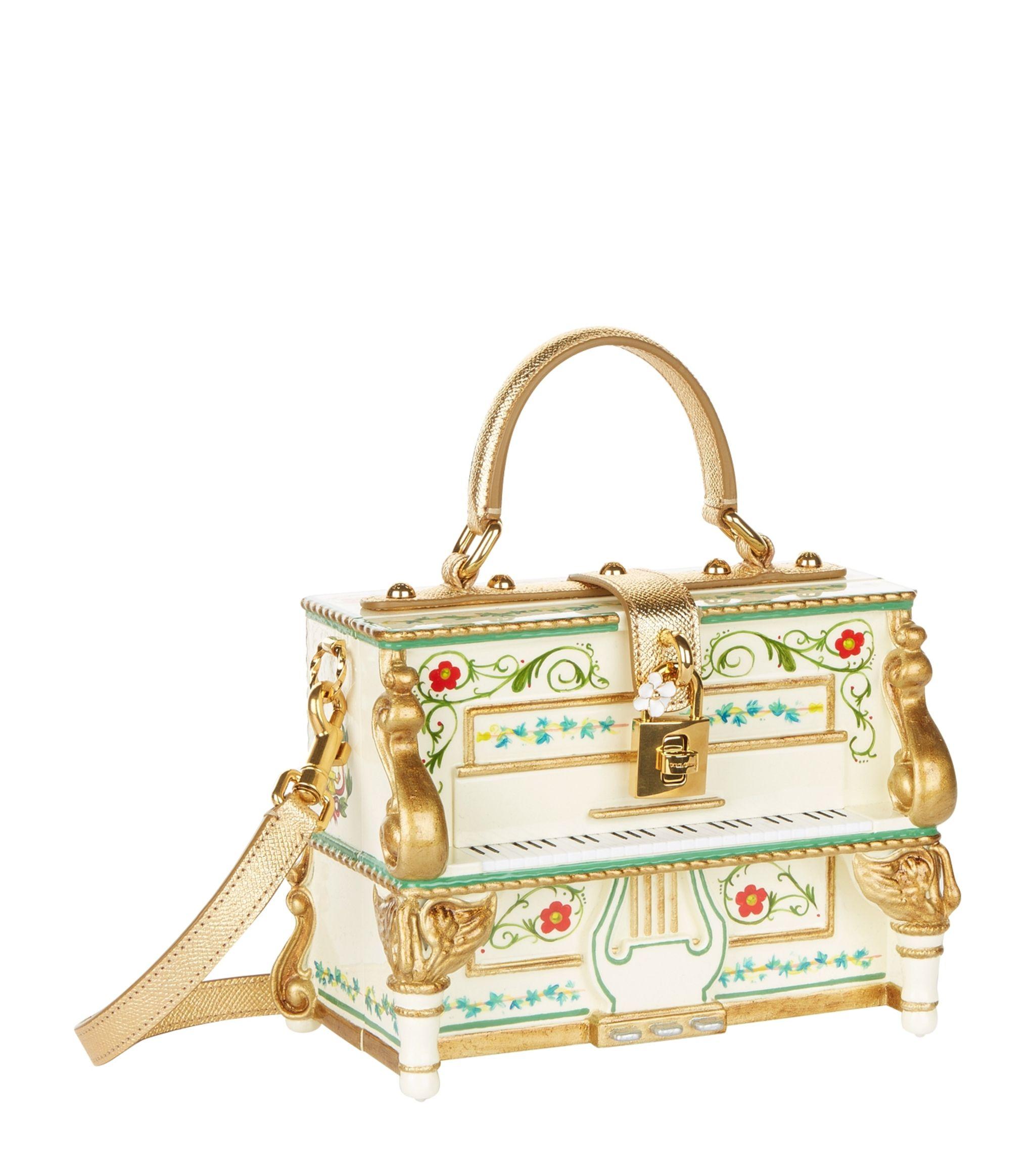 Dolce & Gabbana Dolce Box Piano Bag in Metallic - Lyst