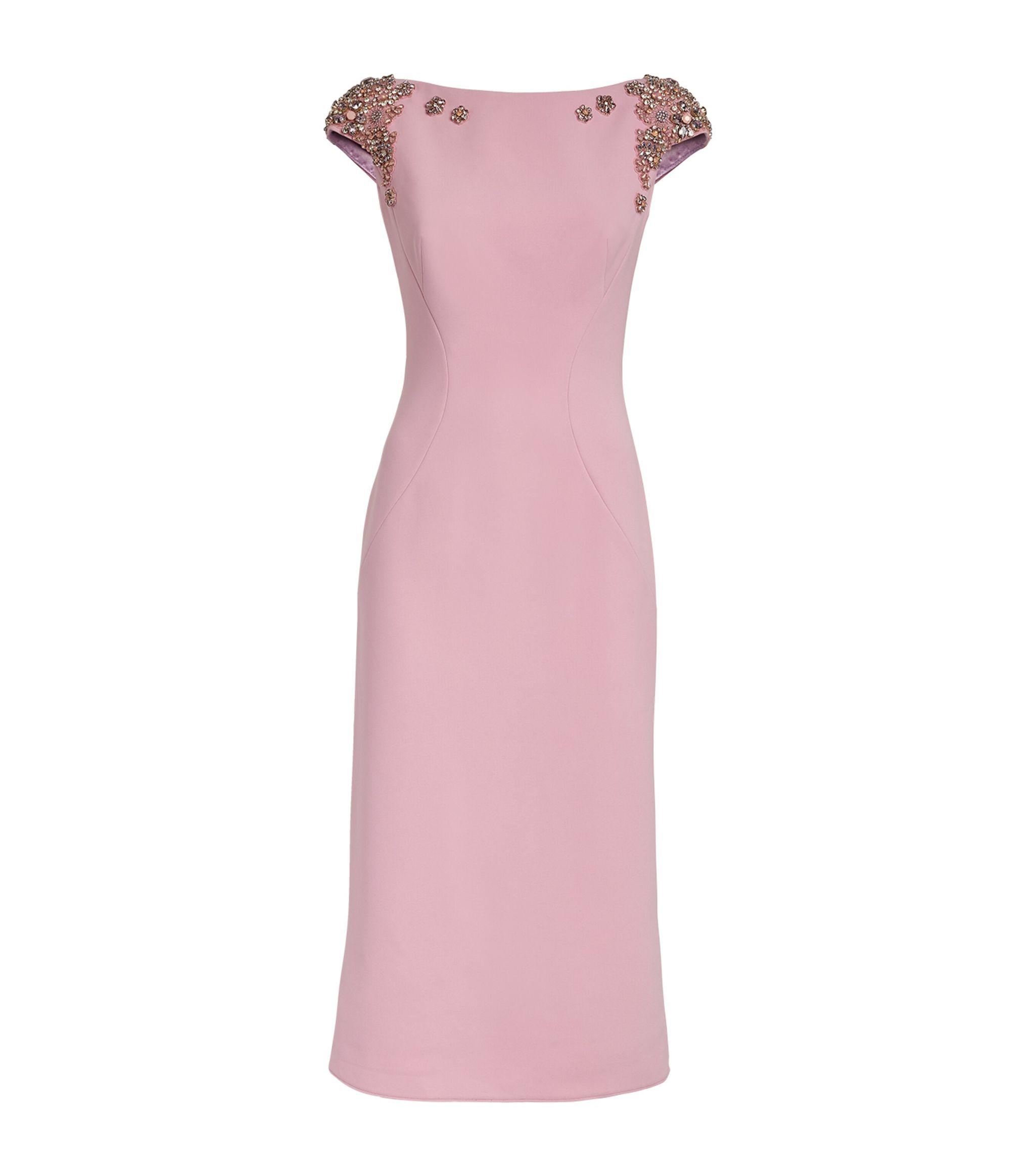 Jenny Packham Short Embellisheddetail Rosamund Gown in Pink Lyst