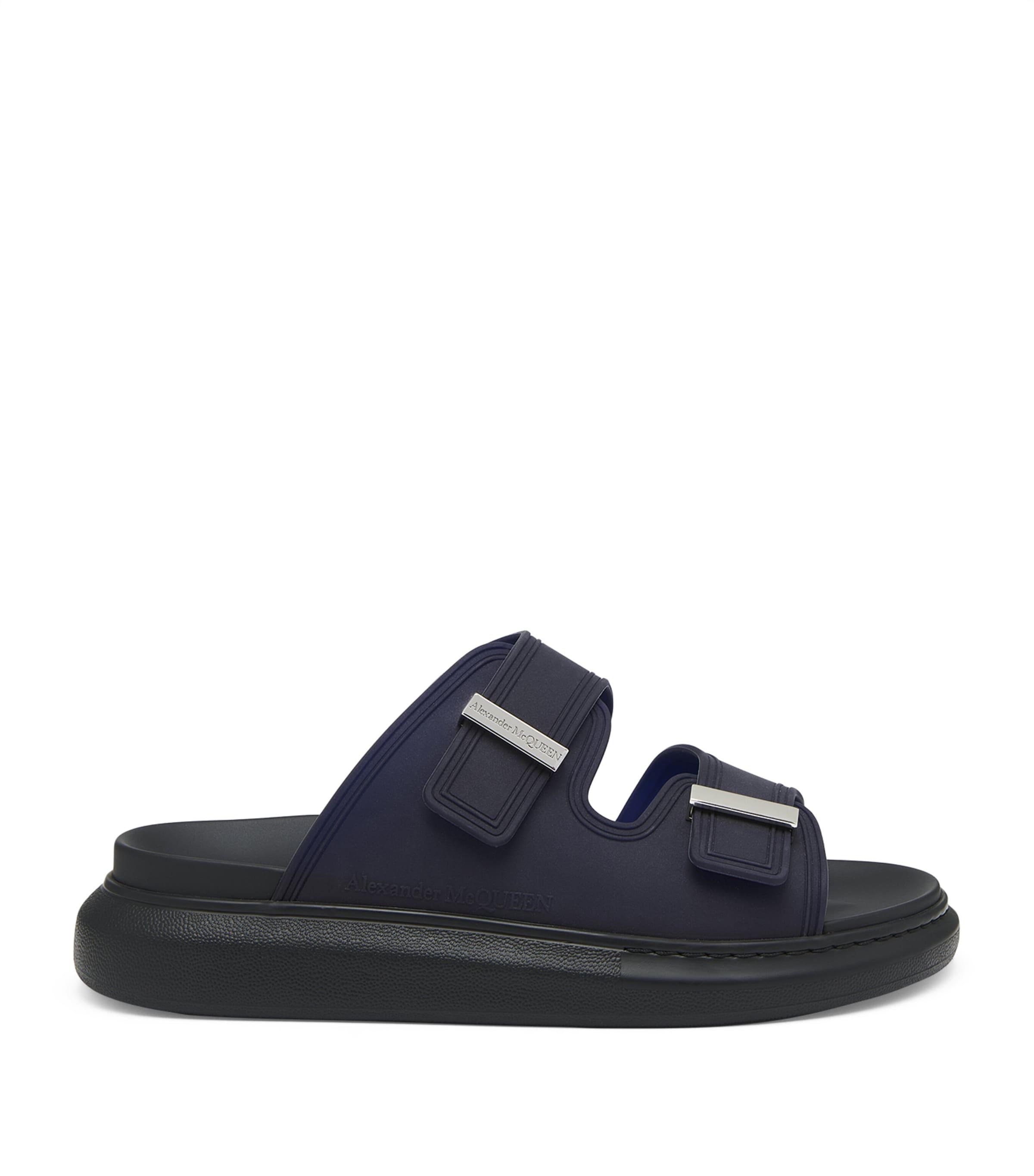【ALEXANDER MCQUEEN】male sandals【SALE】★追跡/送料込み McQueen Leather sandals for Men | Online Sale up to 60% off