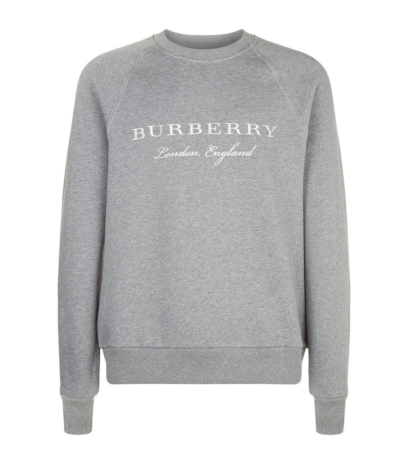 burberry sweatshirt logo