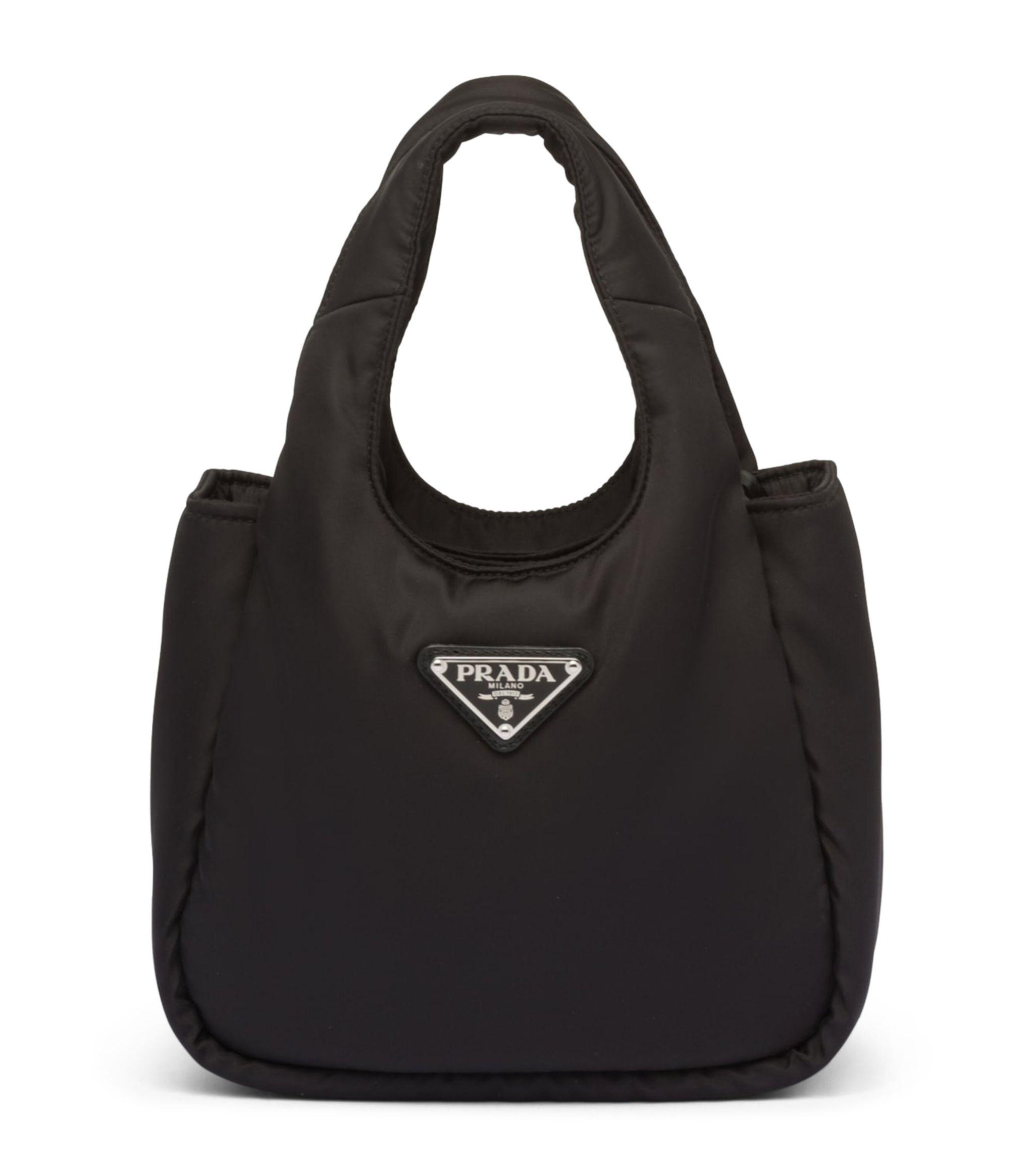 Prada black nylon mini tessuto shoulder bag sale
