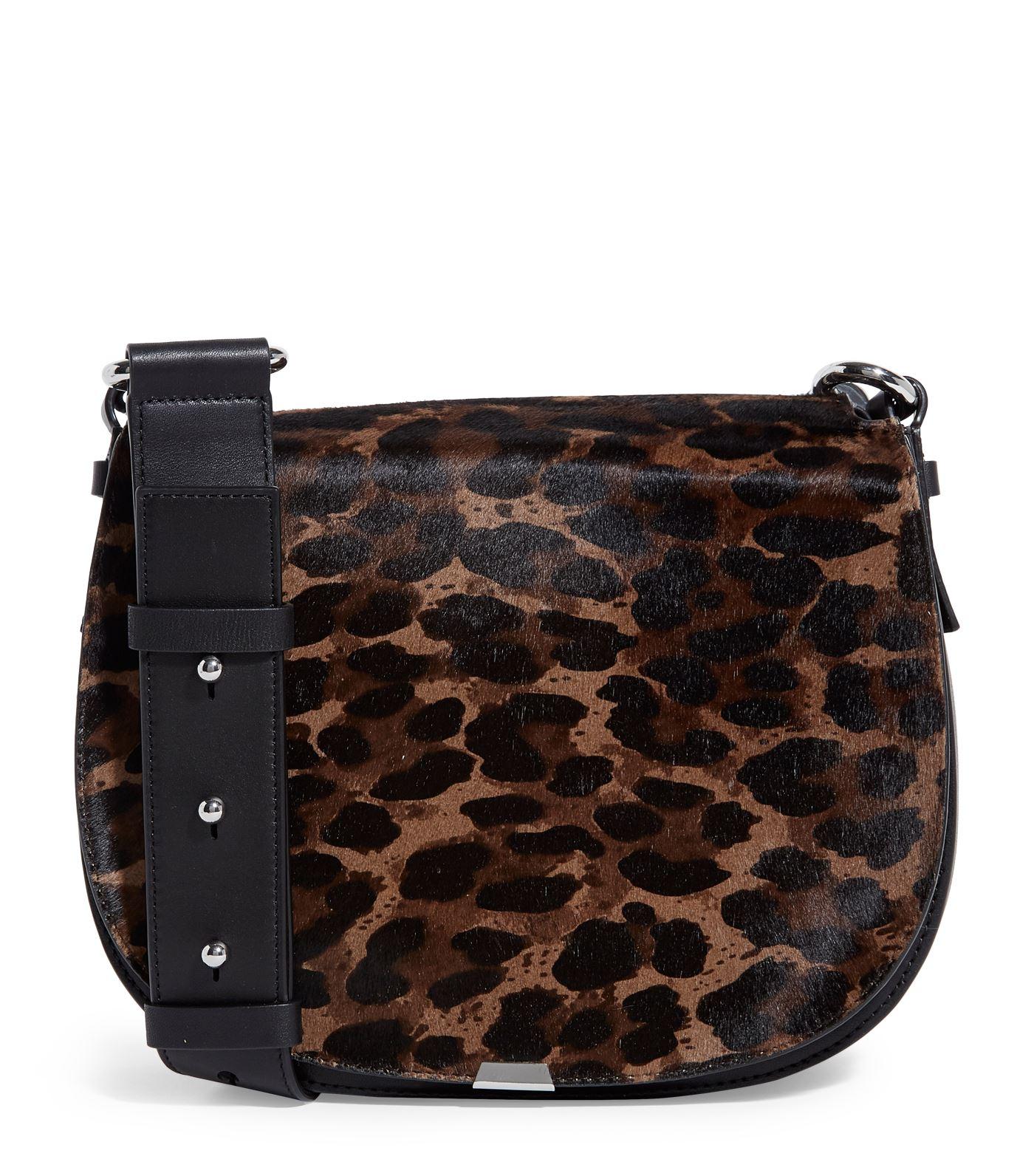 leopard crossbody handbag