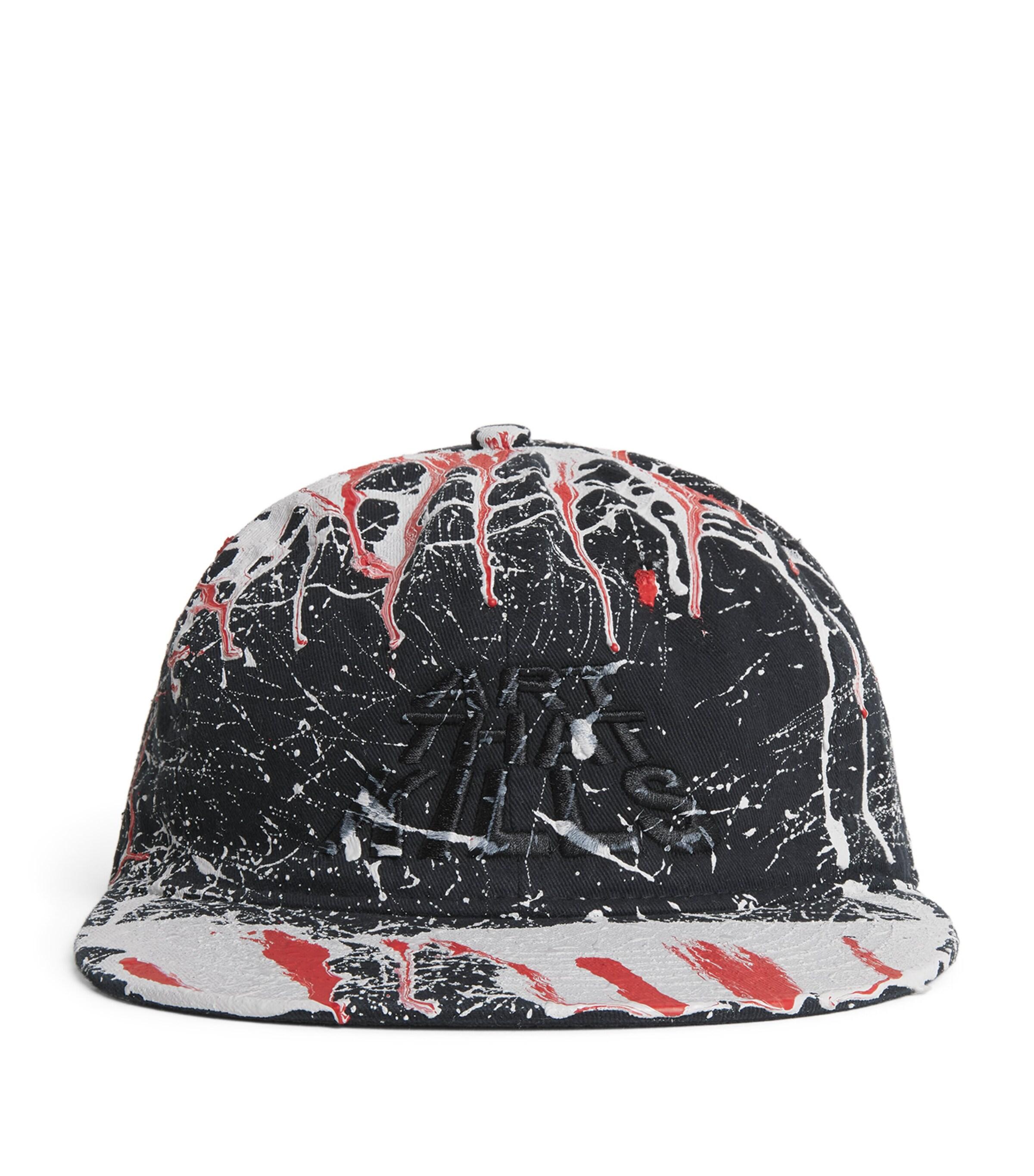 GALLERY DEPT キャップ GALLERY DEPT. FUCKED UP TRUCKER CAP | BLACK
