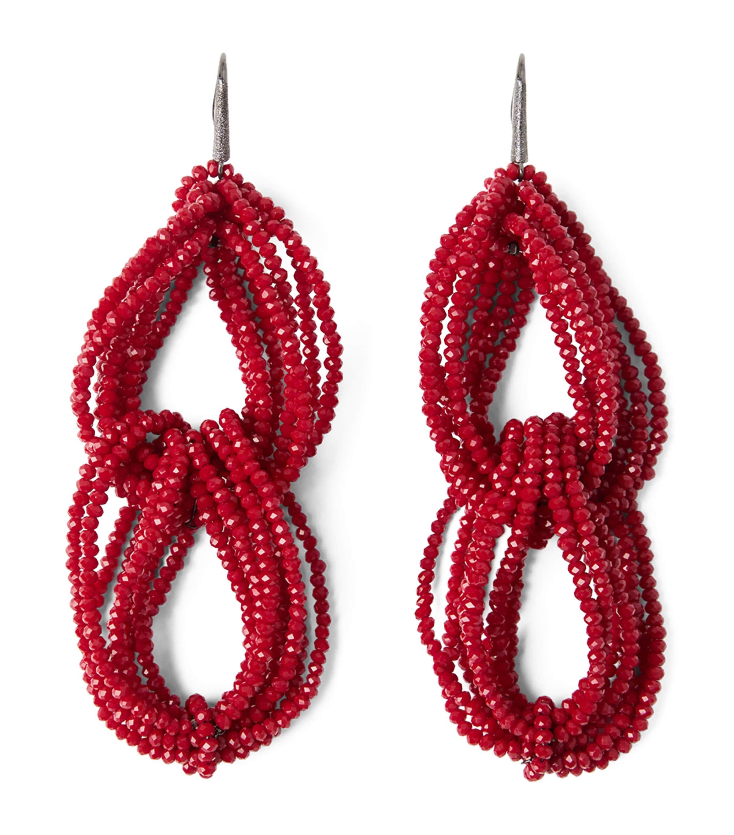 【ブルネロクチネリ】 Earrings イヤリング Brunello Cucinelli - Diamante Monili Sculptured Earrings