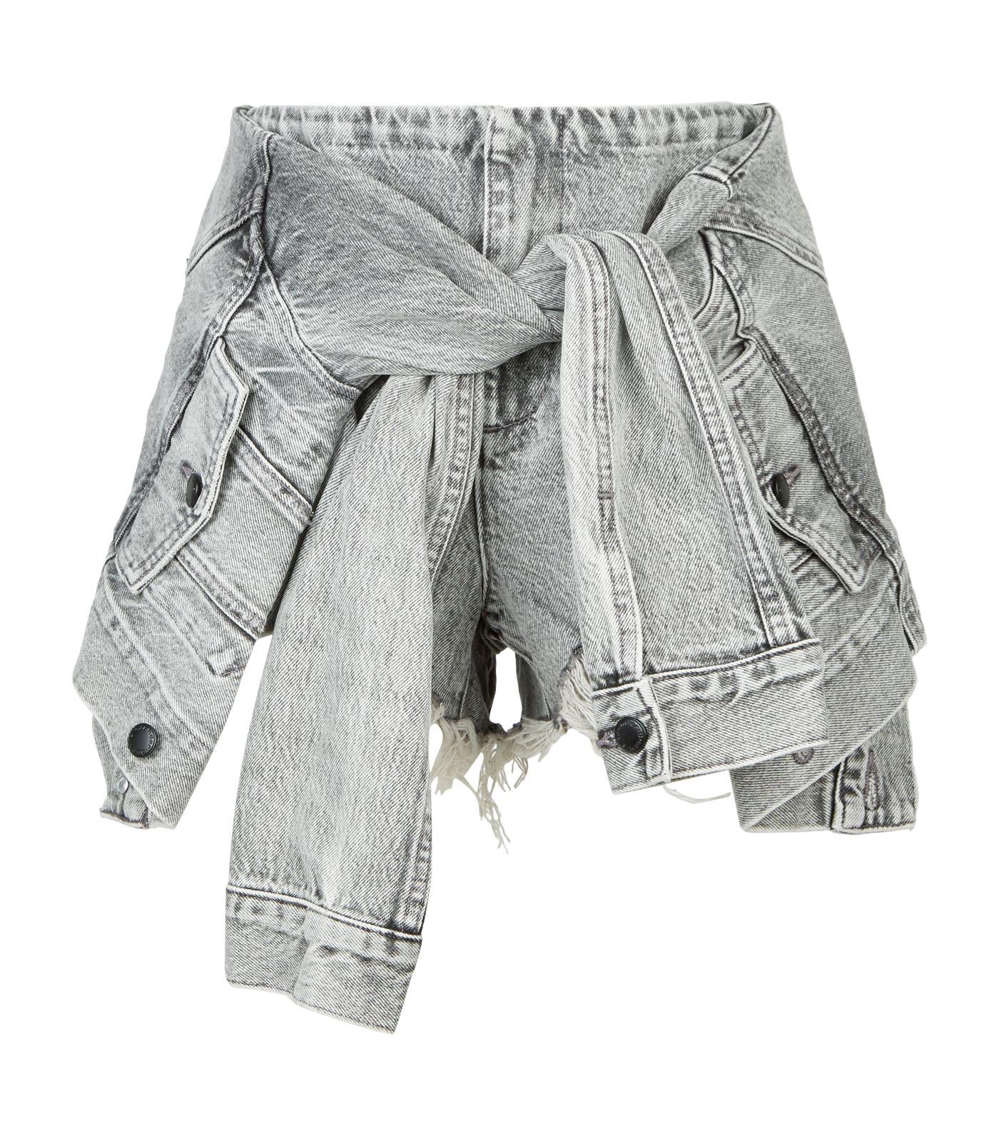 alexander wang tie shorts