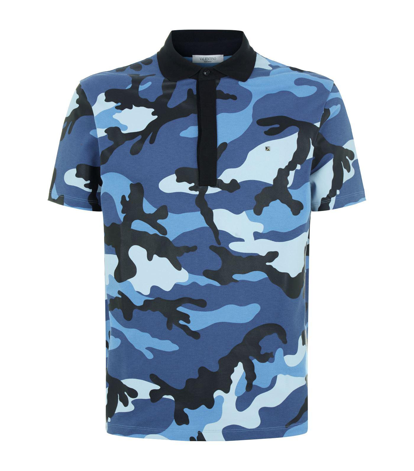 camo polo shirt