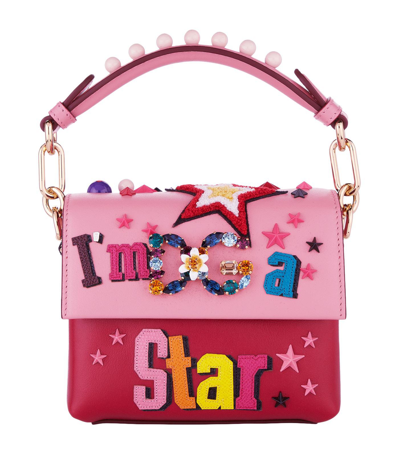 Dolce & Gabbana Leather I'm A Star Mini Bag - Lyst