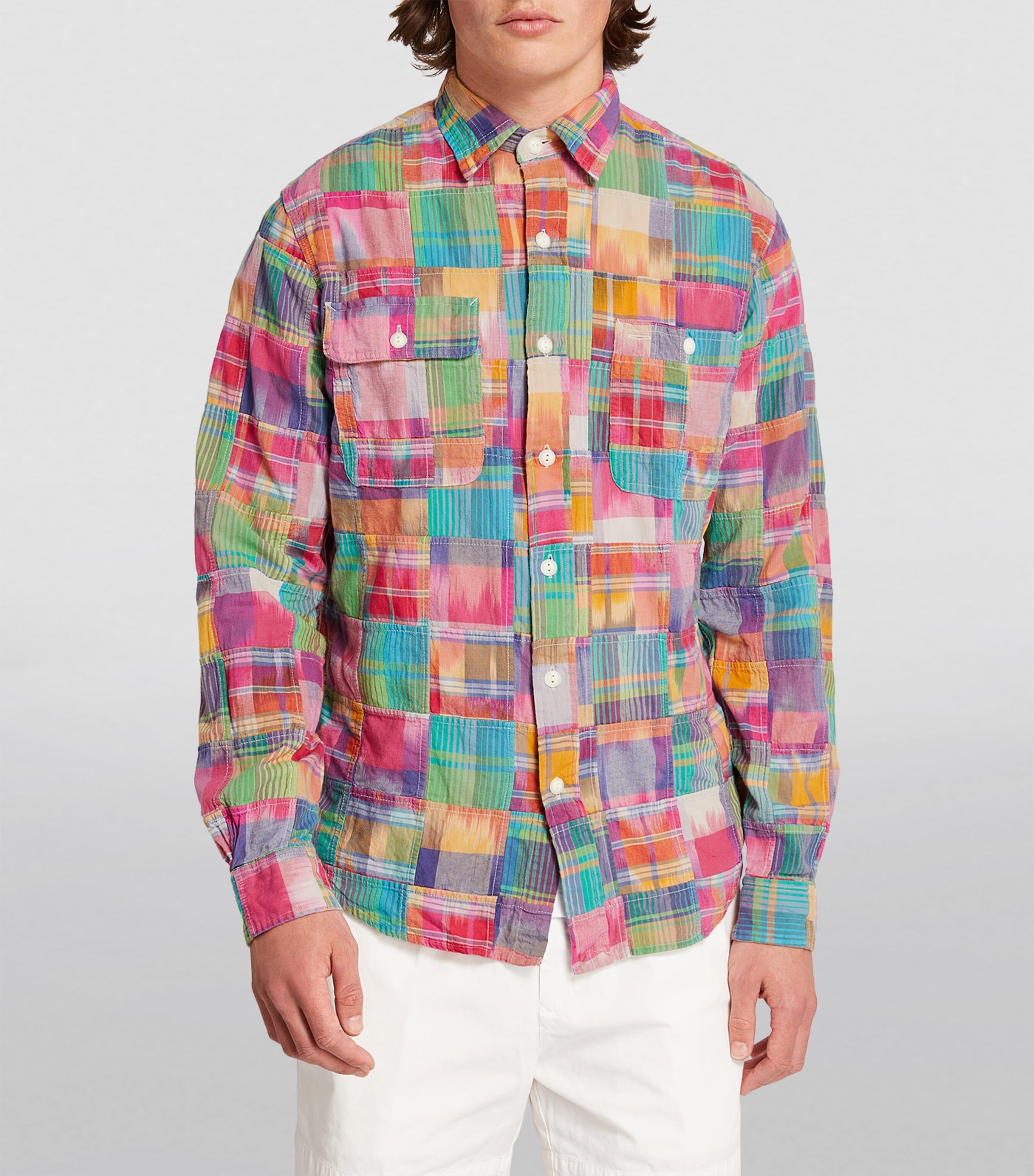 Polo Ralph Lauren Patchwork Shirt for Men Lyst UK