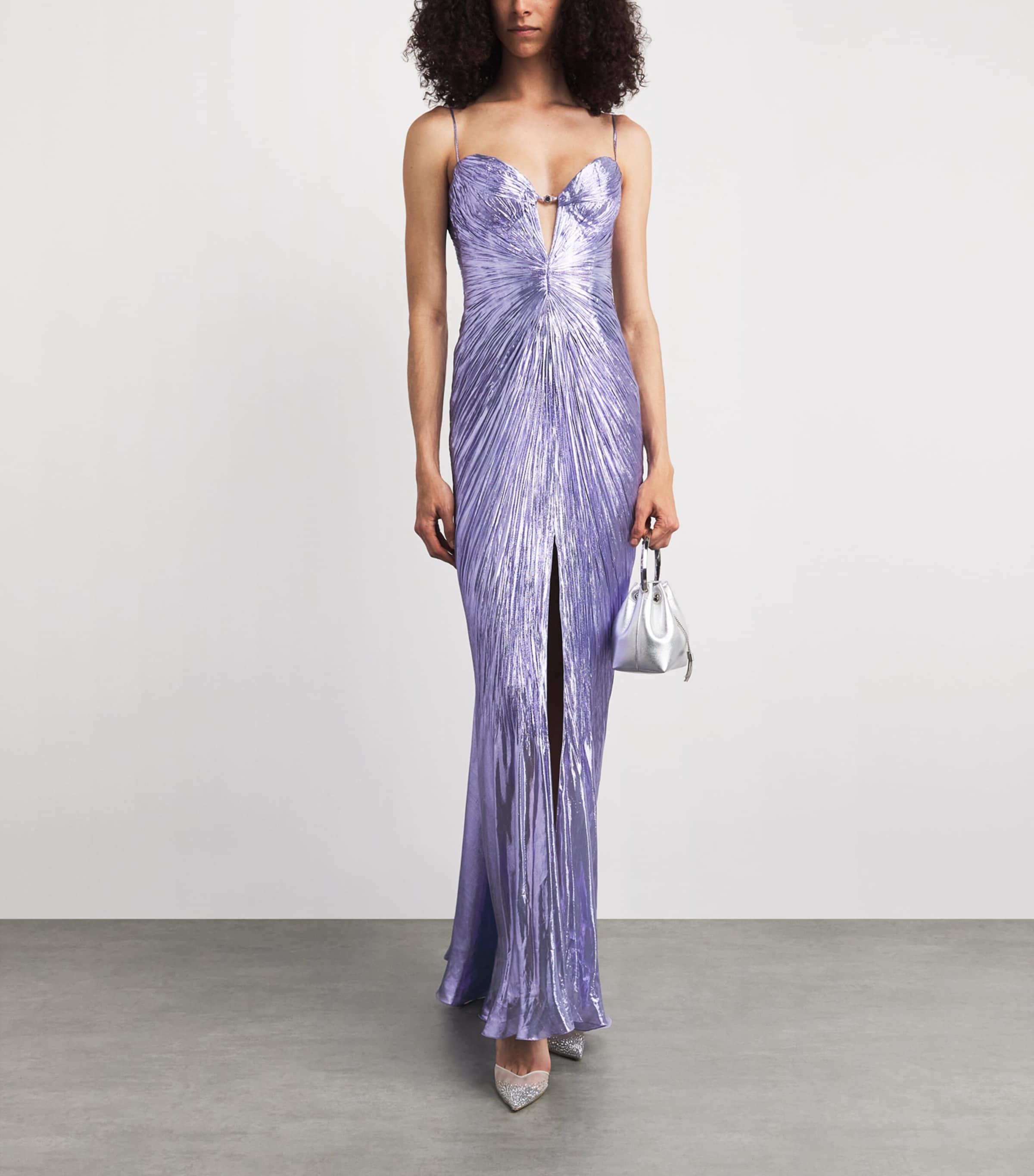 maria lucia hohan purple dress Maria Lucia Hohan