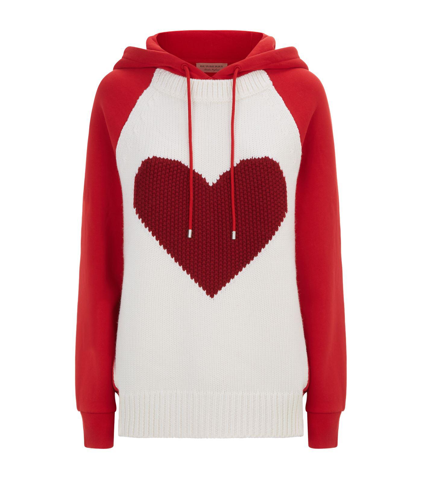 burberry heart sweater