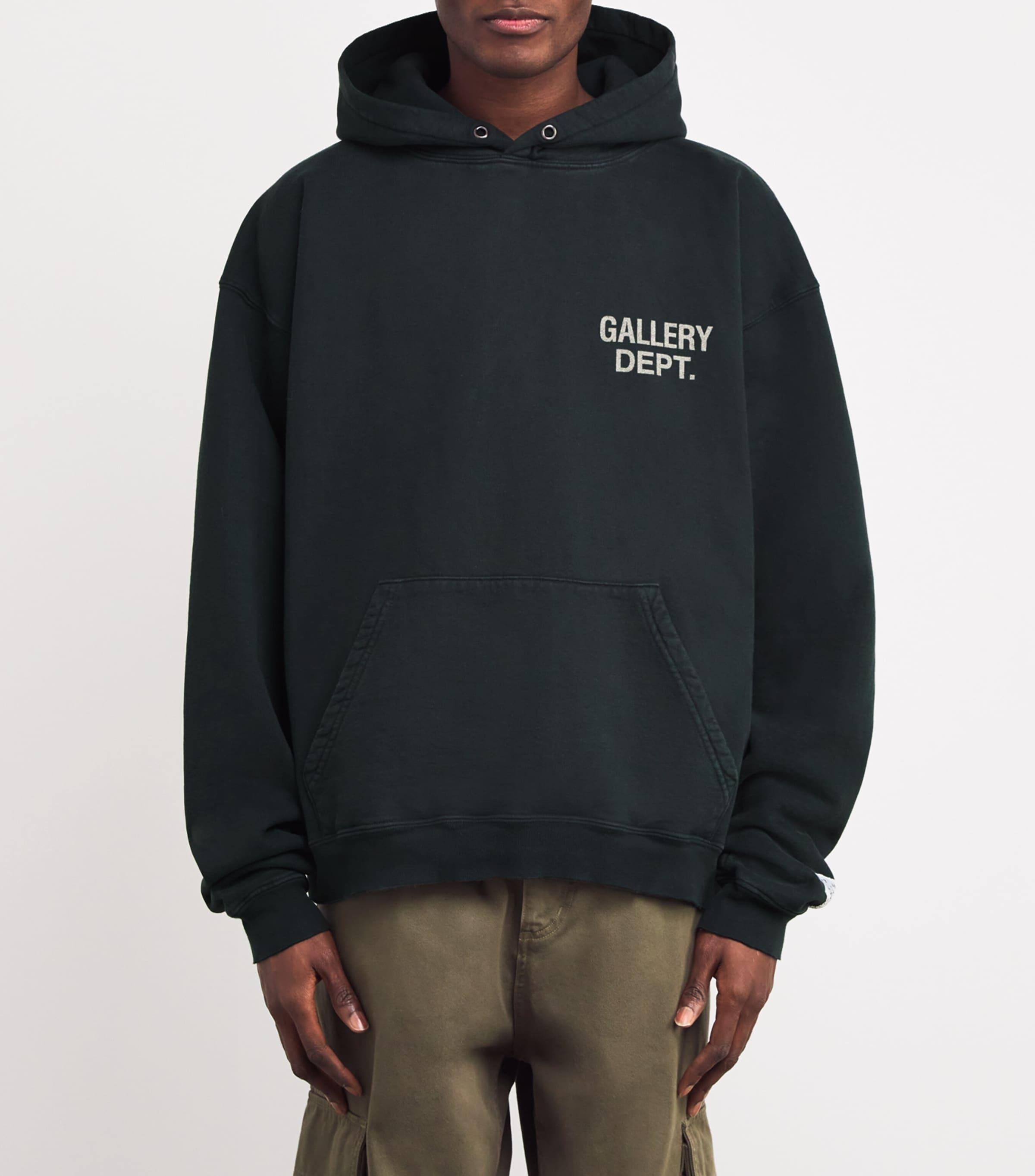 関税送料込み■GALLERY DEPT■コットンスウェットフーディー GALLERY DEPT.(ギャラリーデプト) パーカー・フーディ(メンズ
