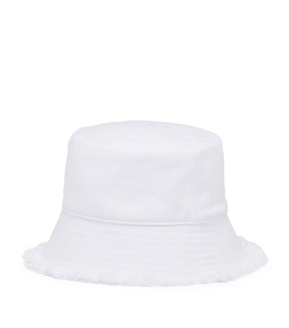Prada bucket hat white online