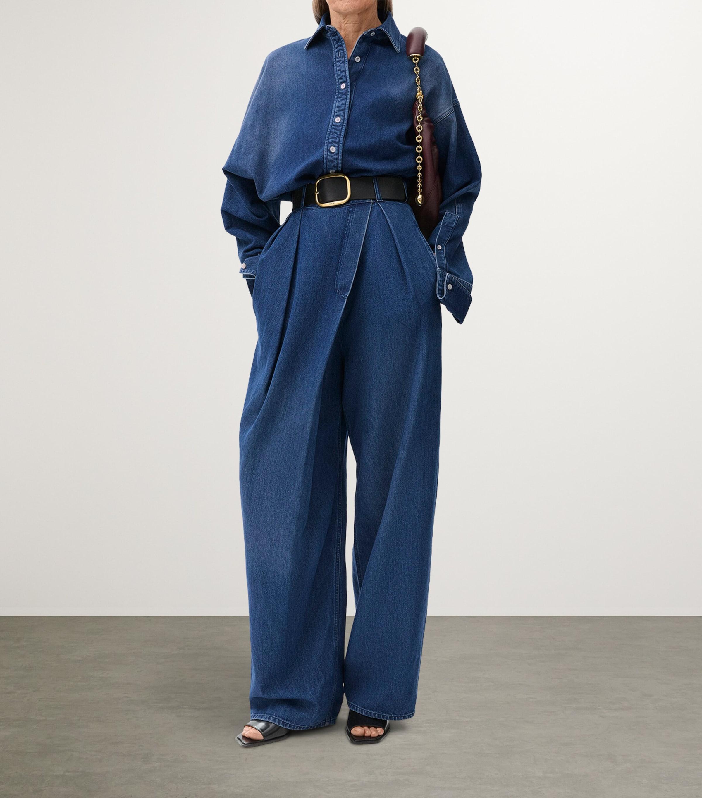 唯一無二の個性を纏う【LOEWE】Wrap wide-leg jeans Loewe Wrap wide-leg jeans Loewe
