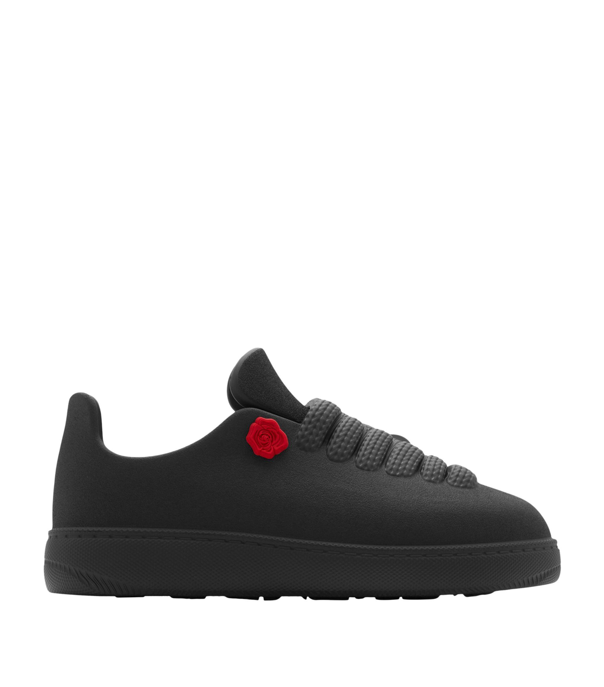 Burberry Bubble Charm-Embellished Rubber Low-Top Trainers in