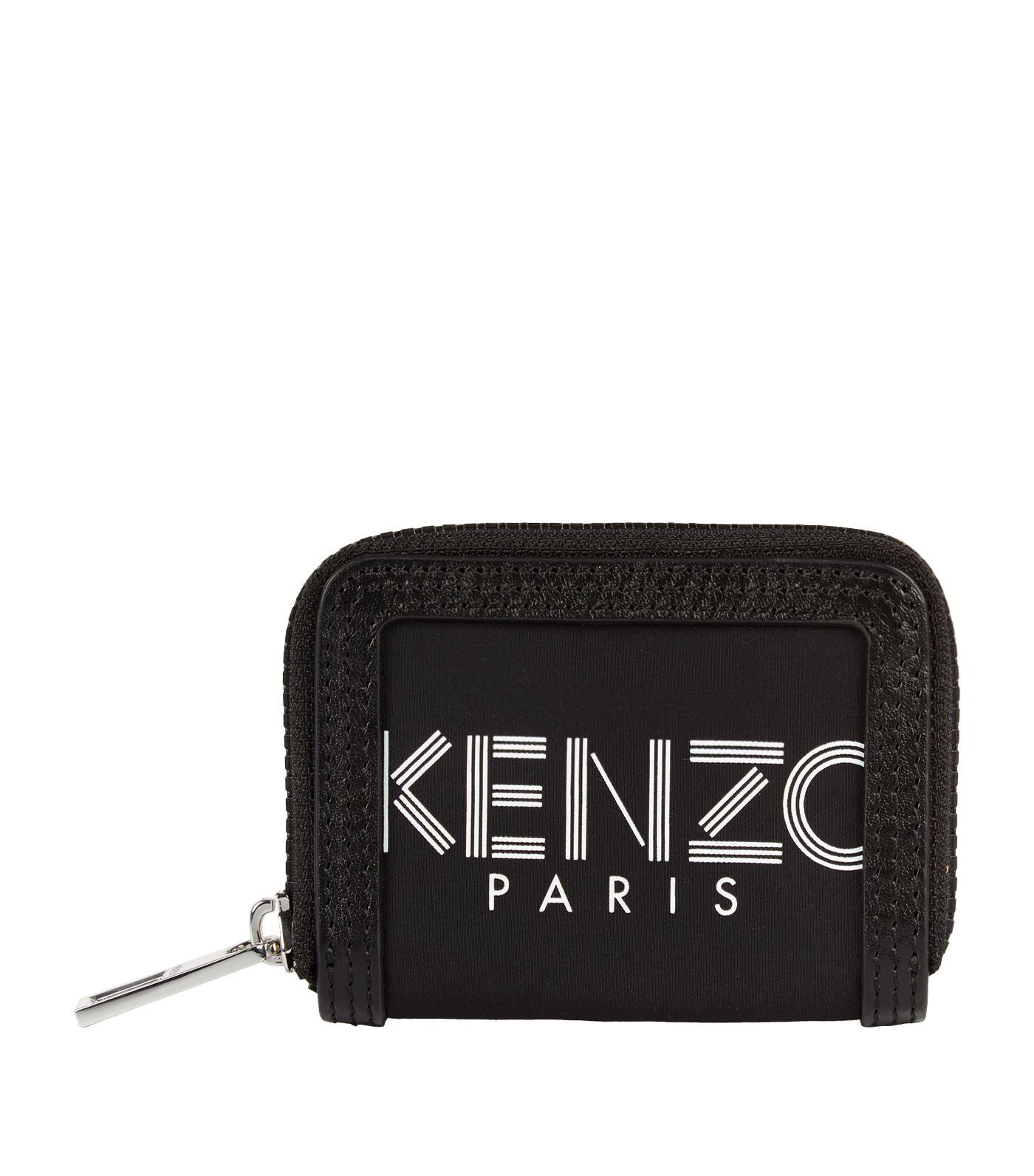 KENZO Synthetic Logo Coin Purse in 