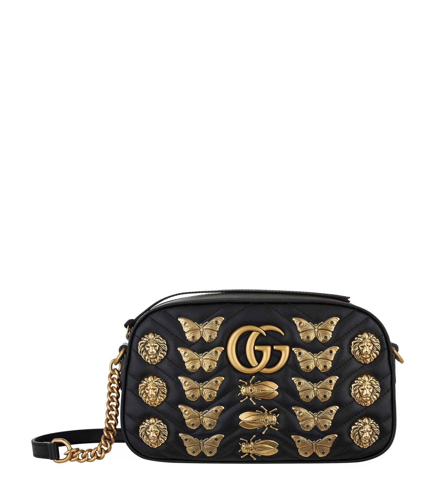 gucci marmont insect bag