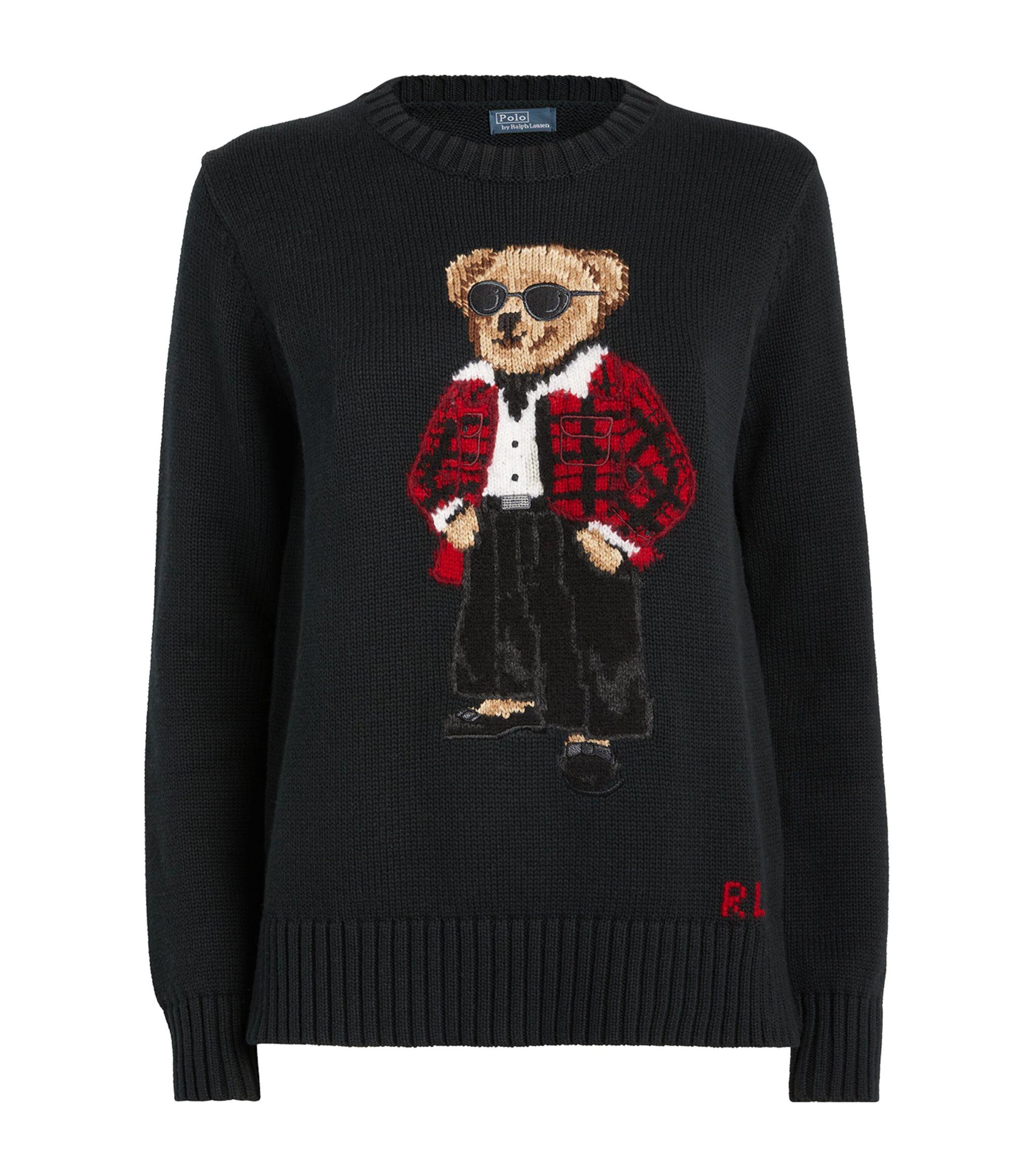 Ralph lauren online cocoa bear sweatshirt