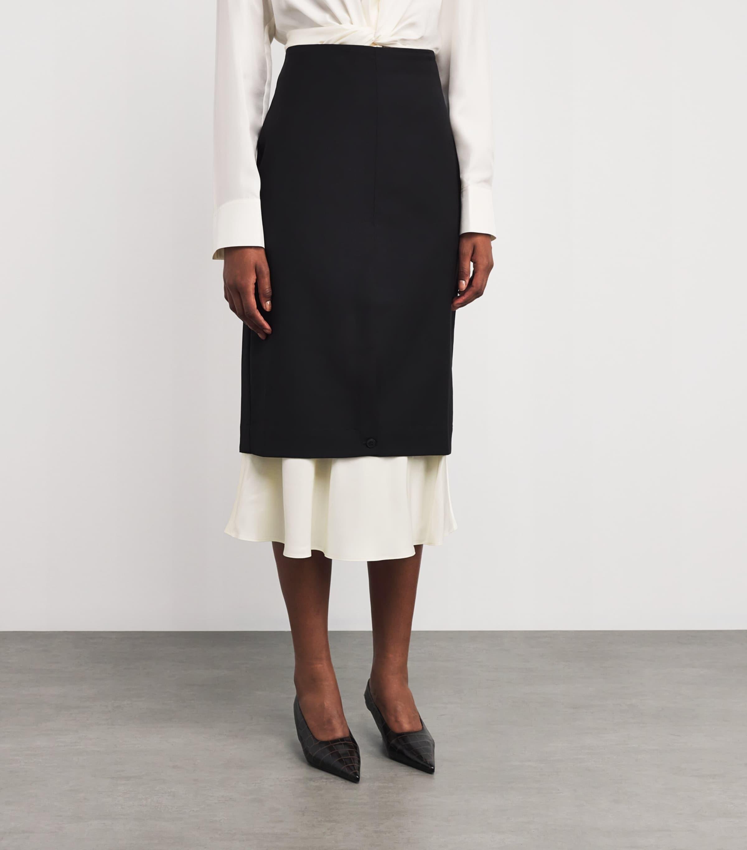 スカート ROHE SKIRT (41632016) Rohe Pleated Wrap Skirt | Neiman Marcus