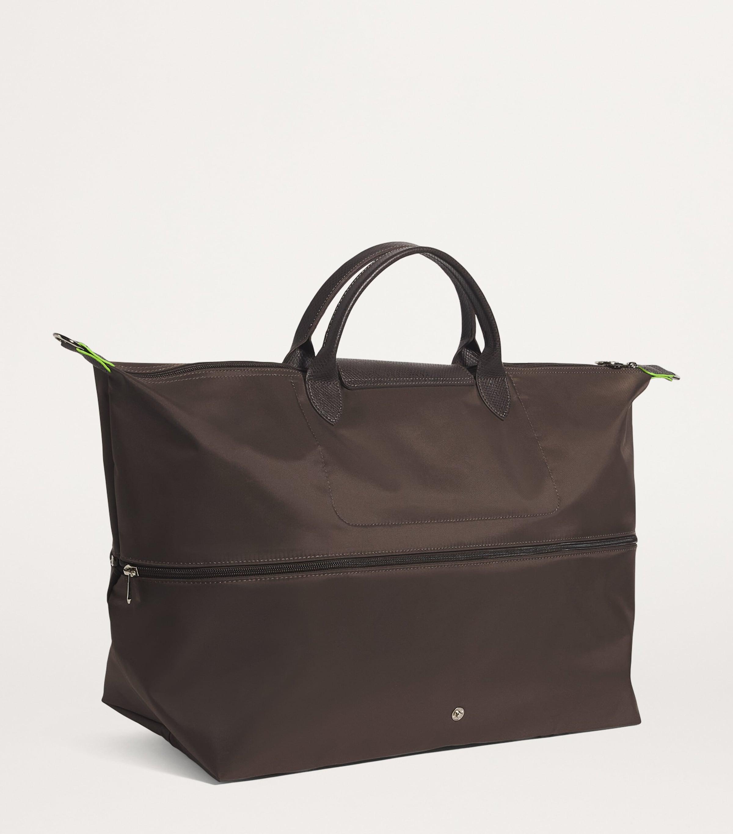 Longchamp Medium Expandable Le Pliage Travel Bag in Brown Lyst UK