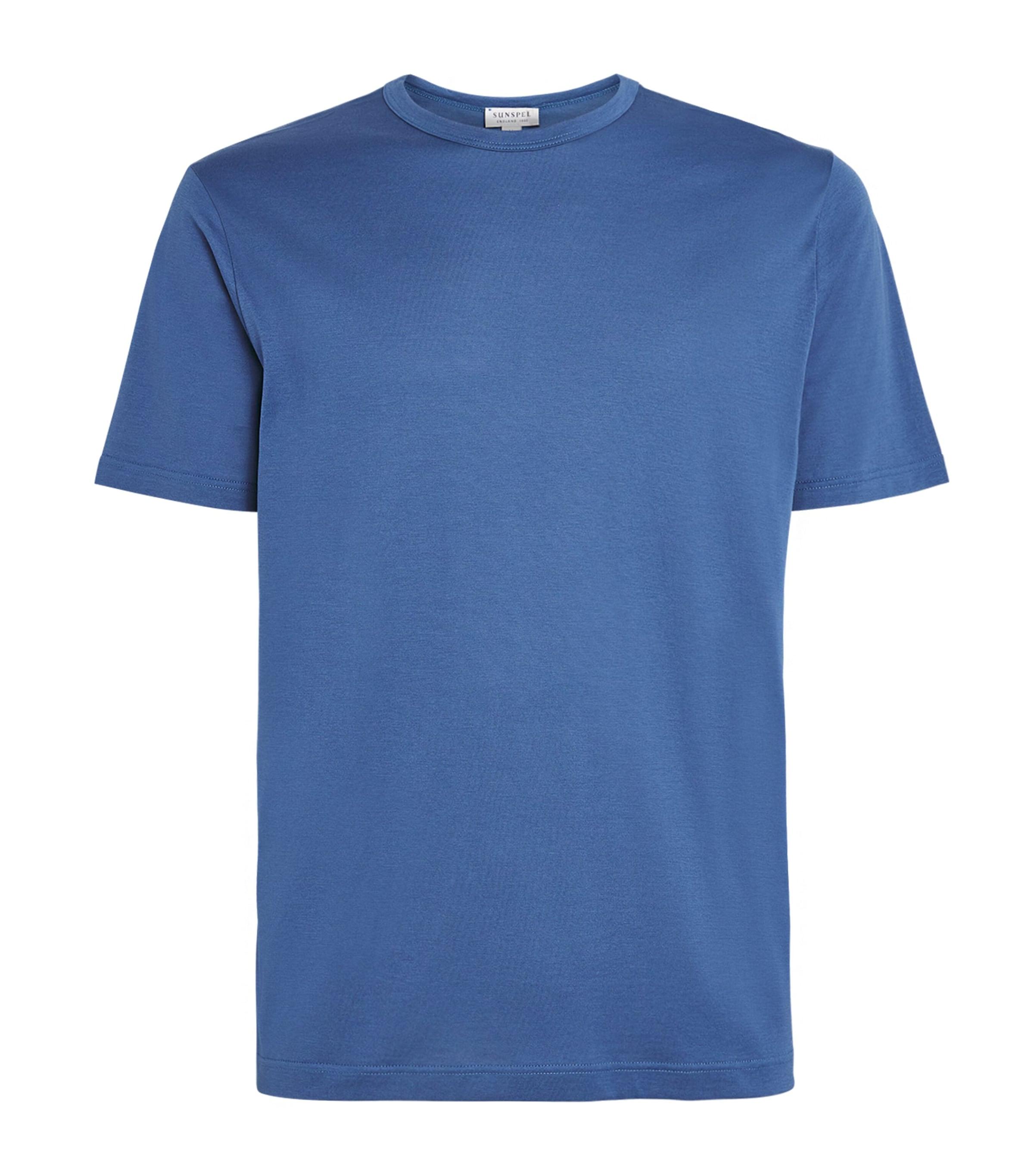 美品　SUNSPEL　Short Sleeve Crew Neck　Мイギリス製 クラシックTシャツ （Charcoal Melange）| Sunspel