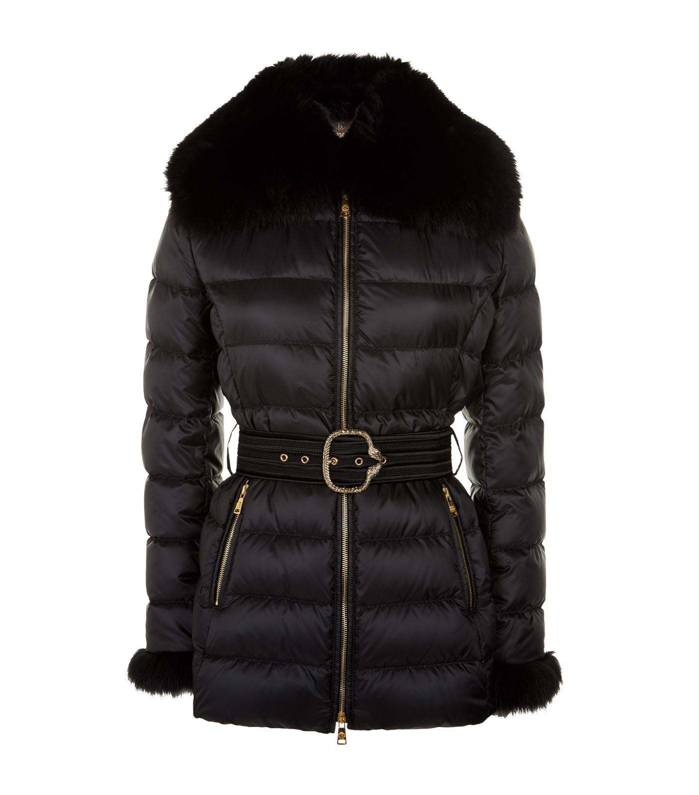 roberto cavalli puffer jacket