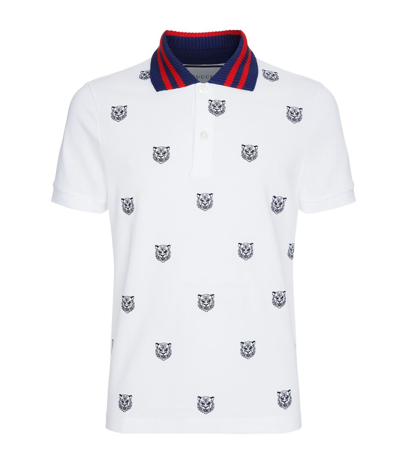 Gucci Polo Tiger Collar Store, 54% OFF 