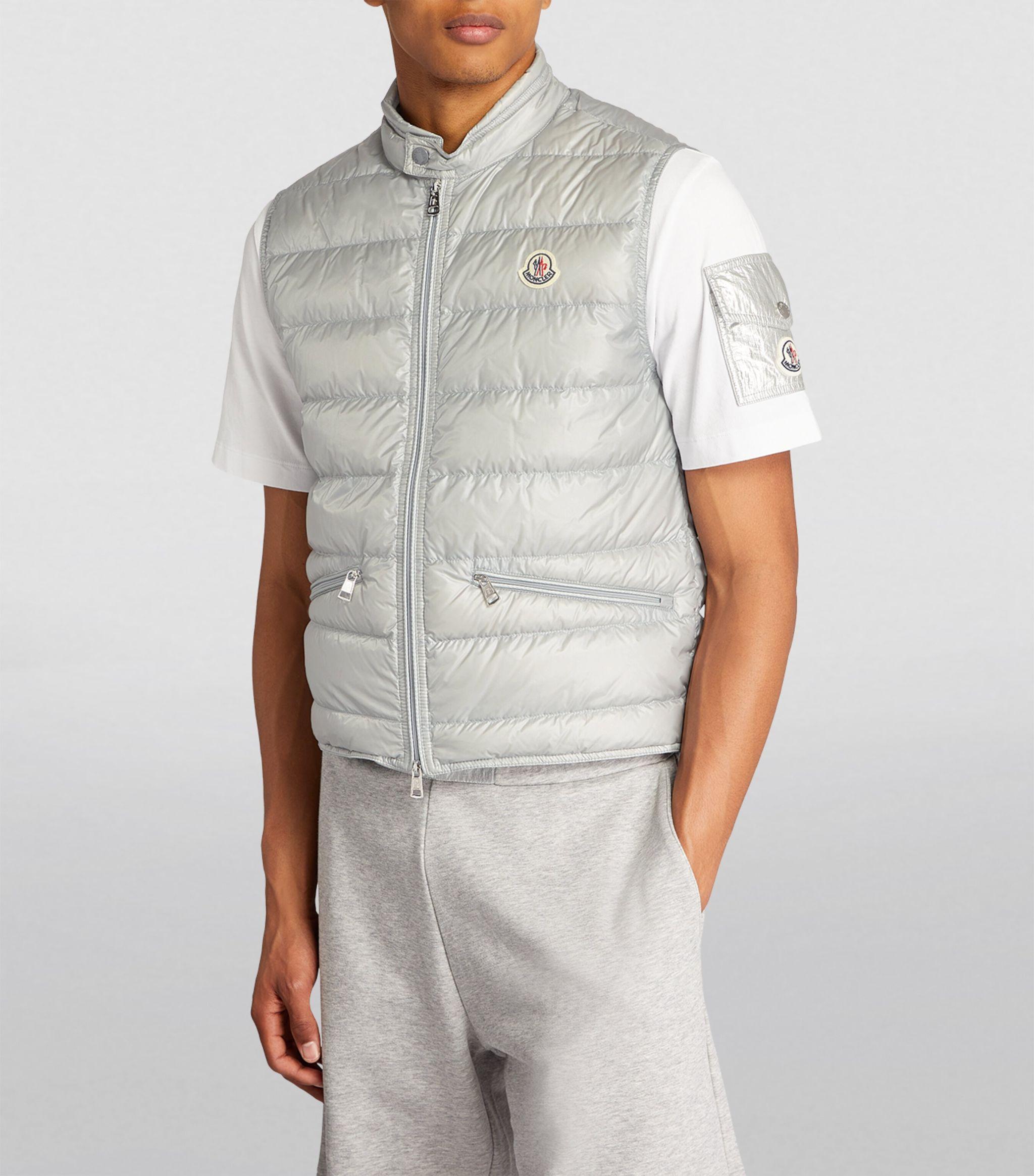 White top moncler gilet