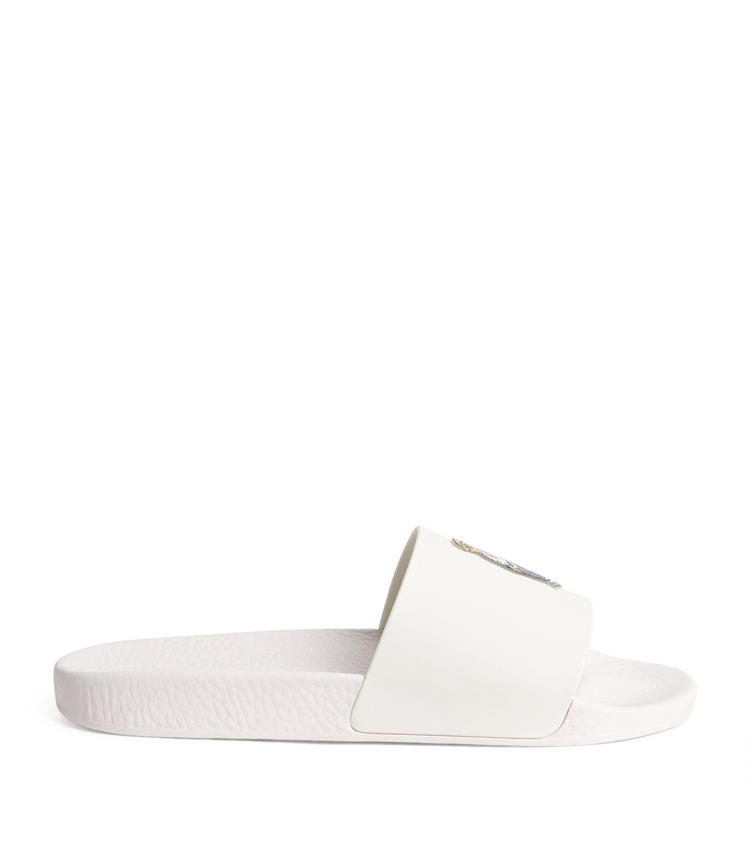 Polo Ralph Lauren Polo Bear Slides in White for Men | Lyst