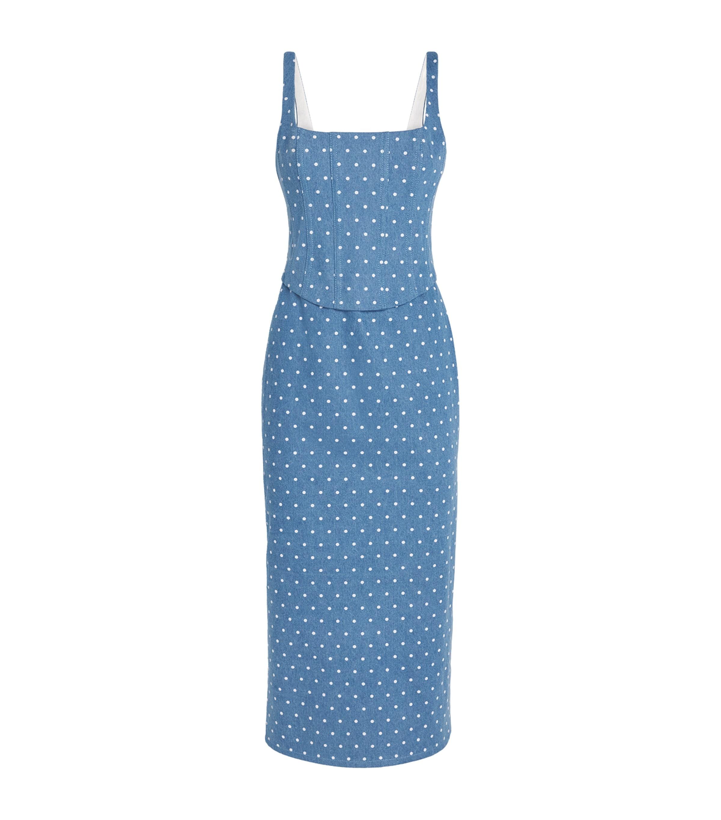 Designer Denim Polka Dot Dresses for Women - Up to 50% off | Lyst
