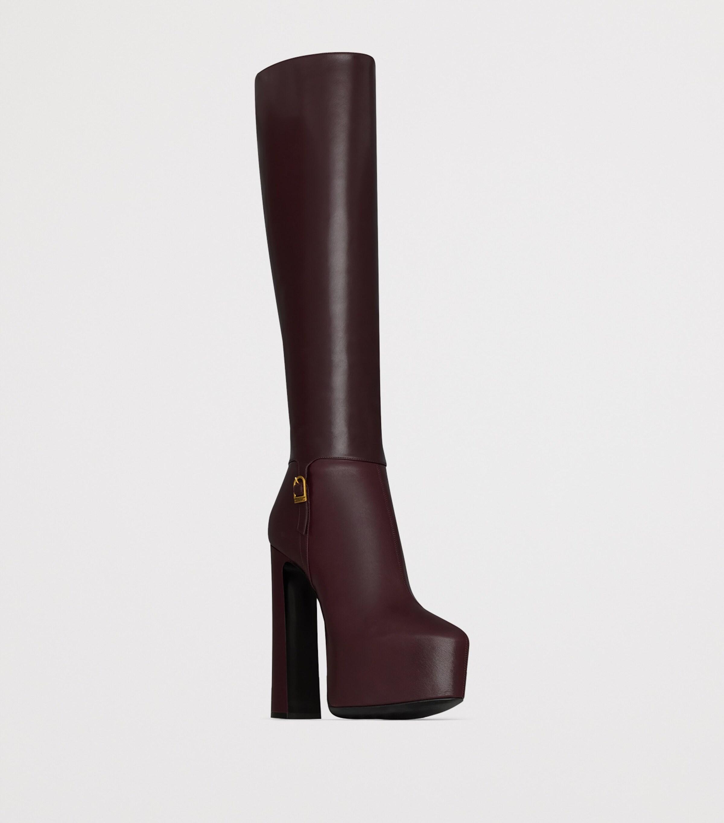 ショートブーツ・ブーティ SAINT LAURENT Woman Flat ankle boots Brown 8013930LI00 2701 SAINT LAURENT: Shoes woman - Brown | Saint Laurent flat