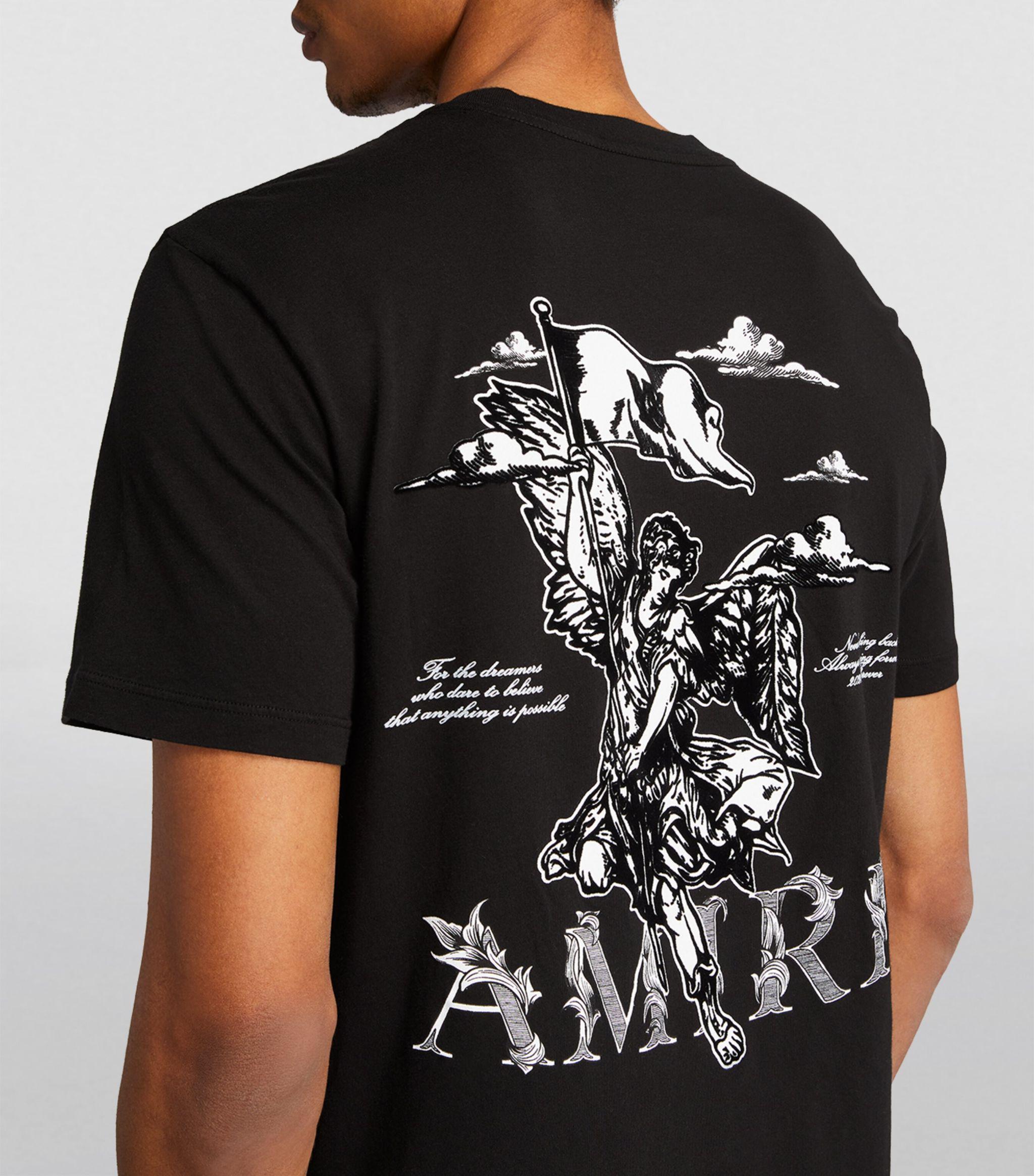 Amiri Angel T-Shirt in Black for Men | Lyst Canada