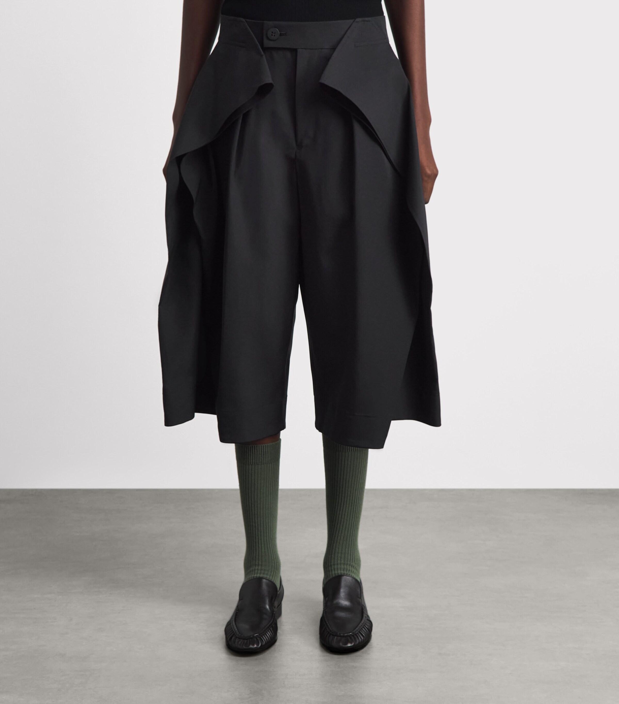 Issey Miyake Fluttering Trousers in Black | Lyst