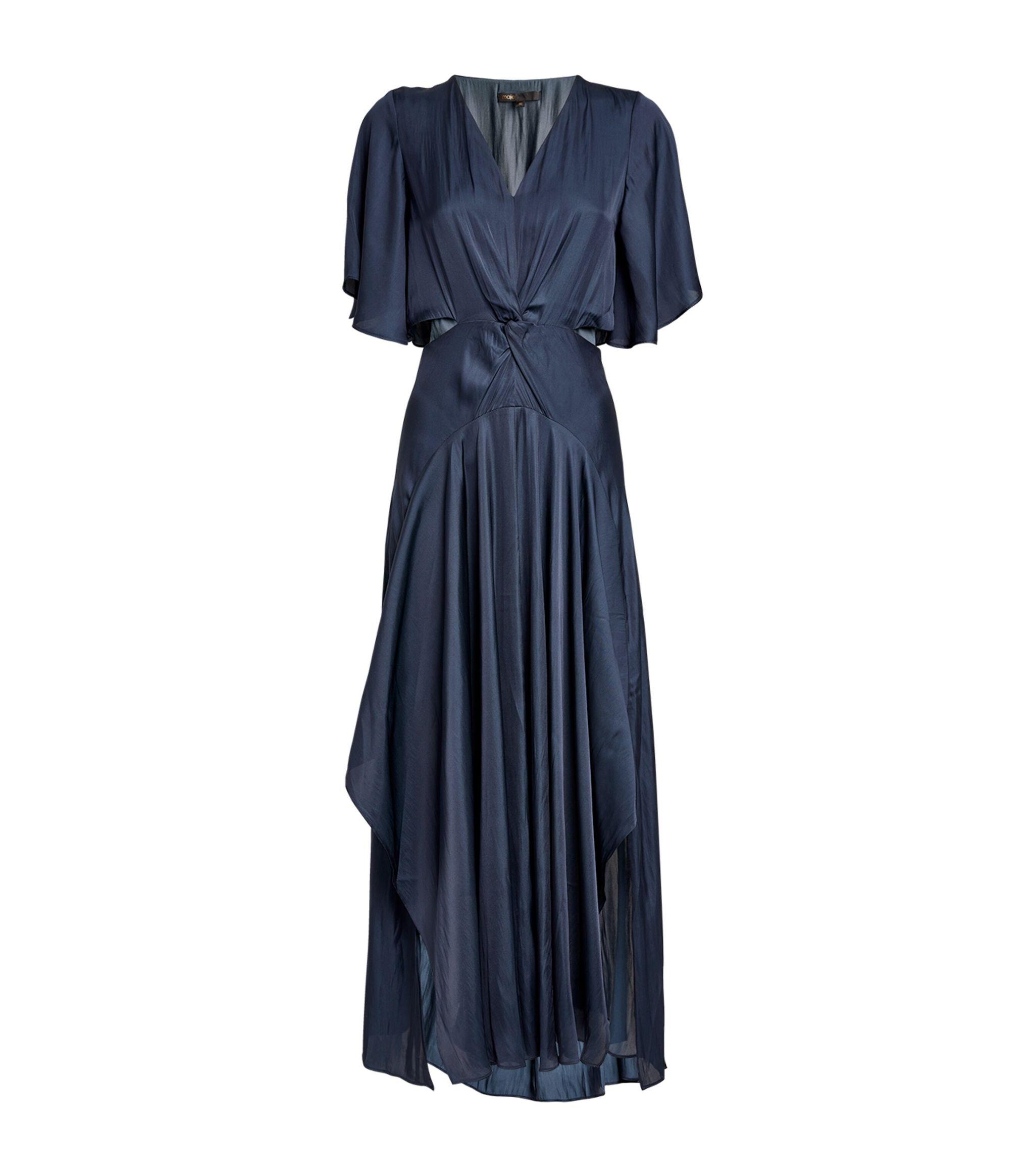 sachin and babi light blue dress Maje Halter Neck Dresses for Women main image 1