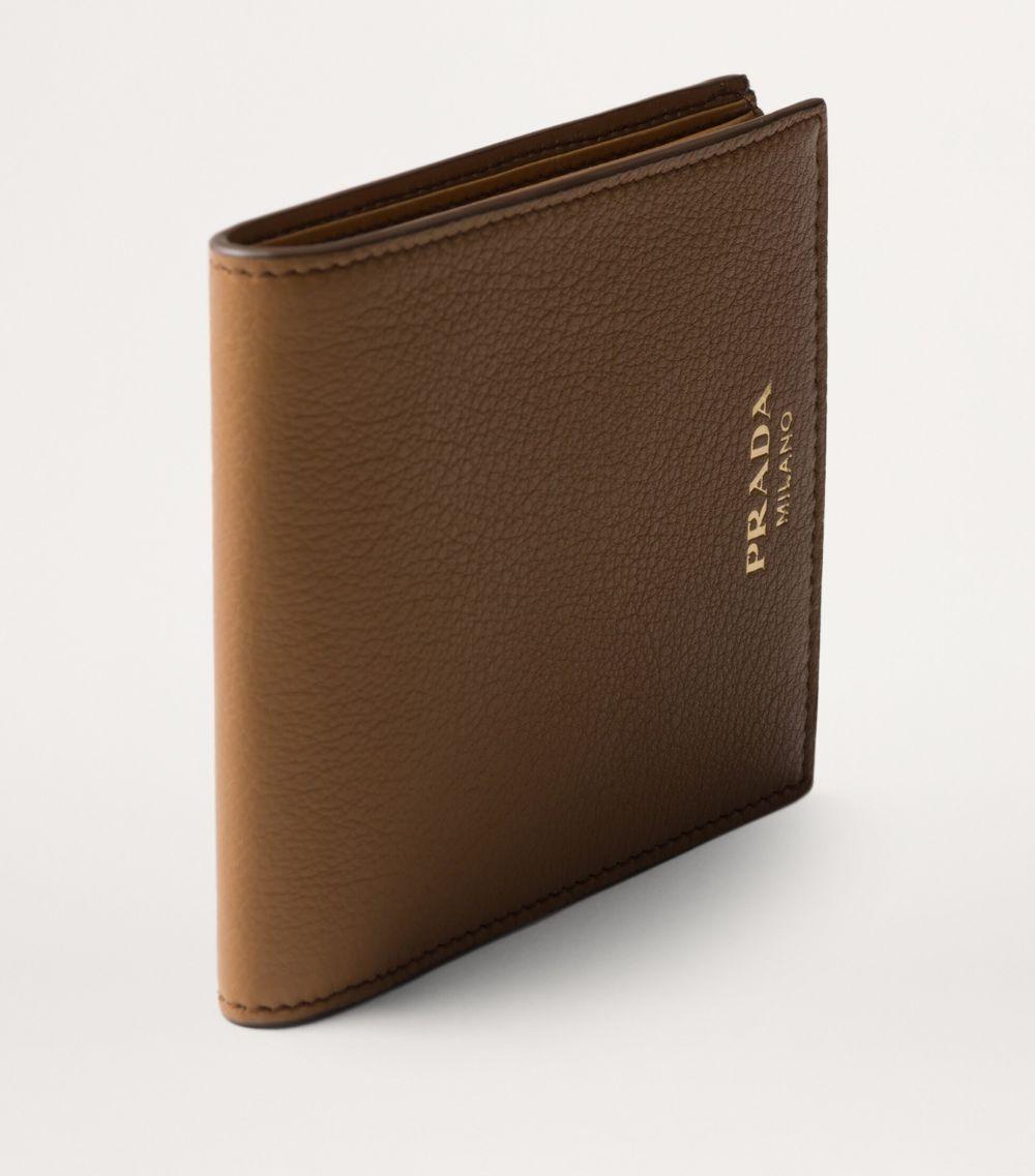Prada wallet brown hotsell