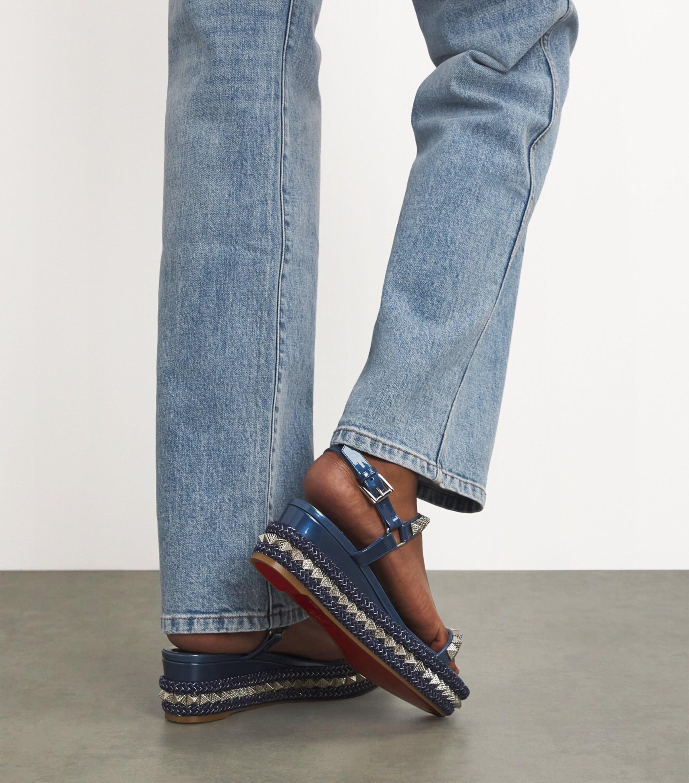 Christian Louboutin レースリボンサンダル 35.5 Christian Louboutin レースリボンサンダル 35.5 Christian