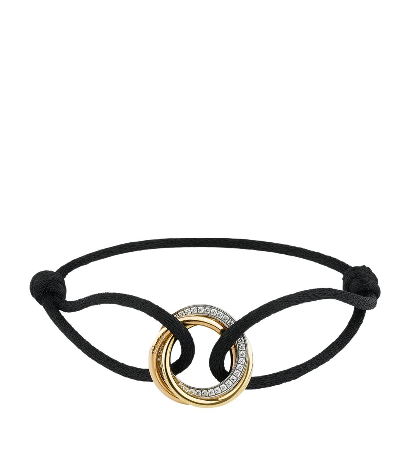 Cartier trinity cord clearance bracelet