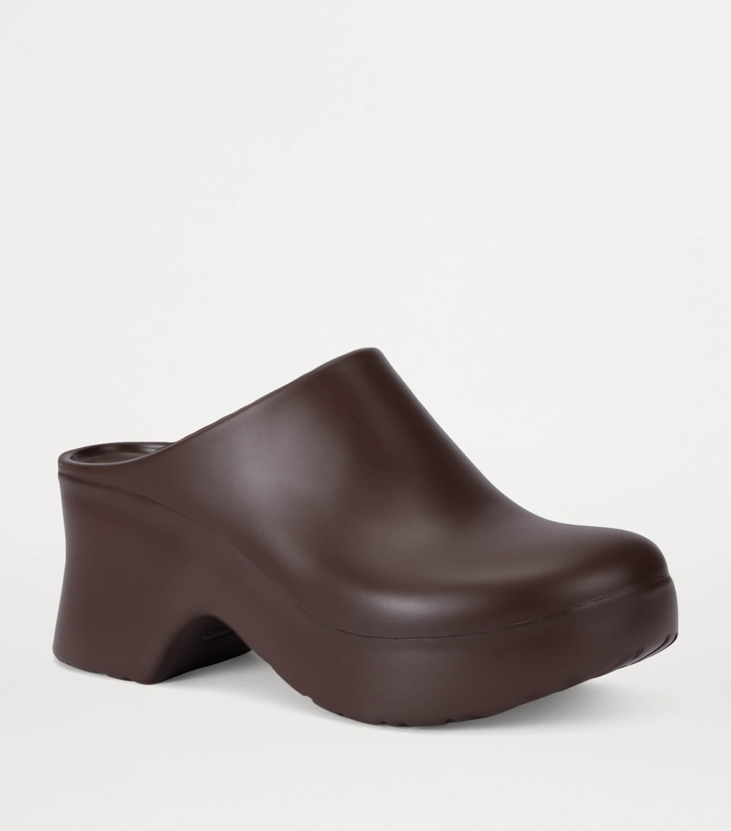 お買い得！！★ ロエベ TERRA WEDGE CLOG 110★ Loewe Terra leather wedge clogs Loewe
