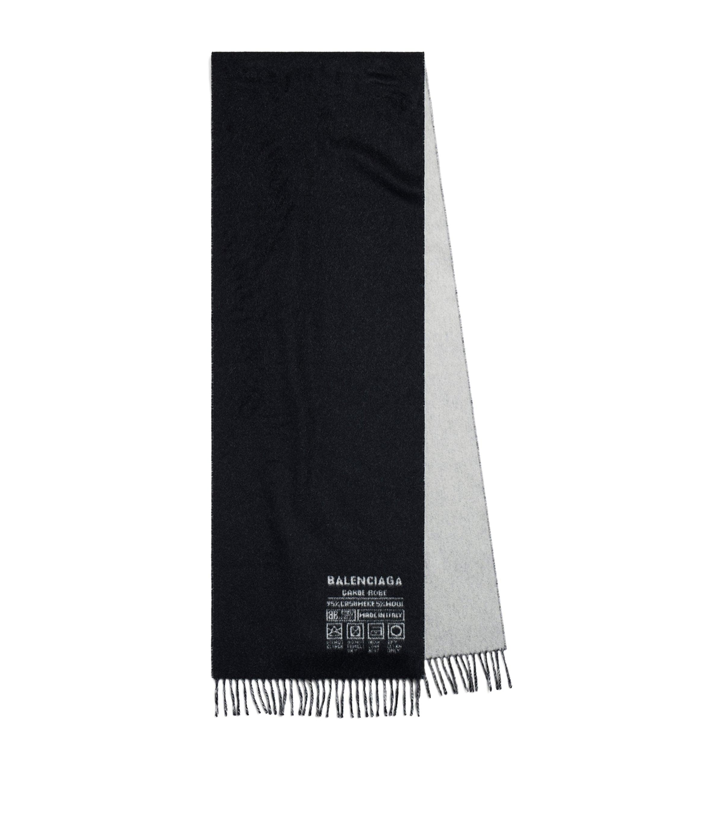 BALENCIAGA- LOGO SCARF ロゴ ウール マフラー BALENCIAGA- LOGO SCARF ロゴ ウール マフラー (BALENCIAGA