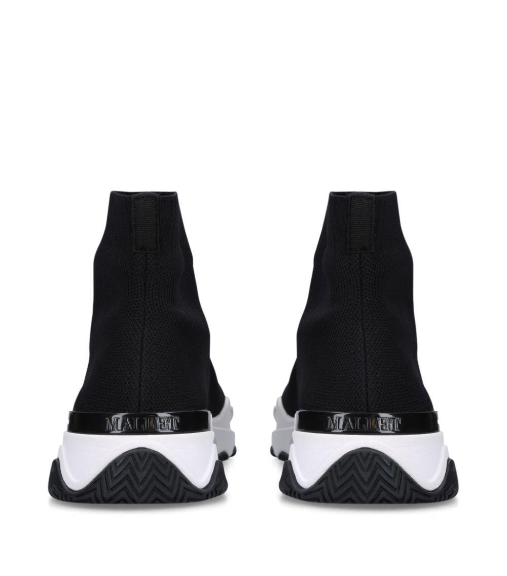 mallet runner sock trainers