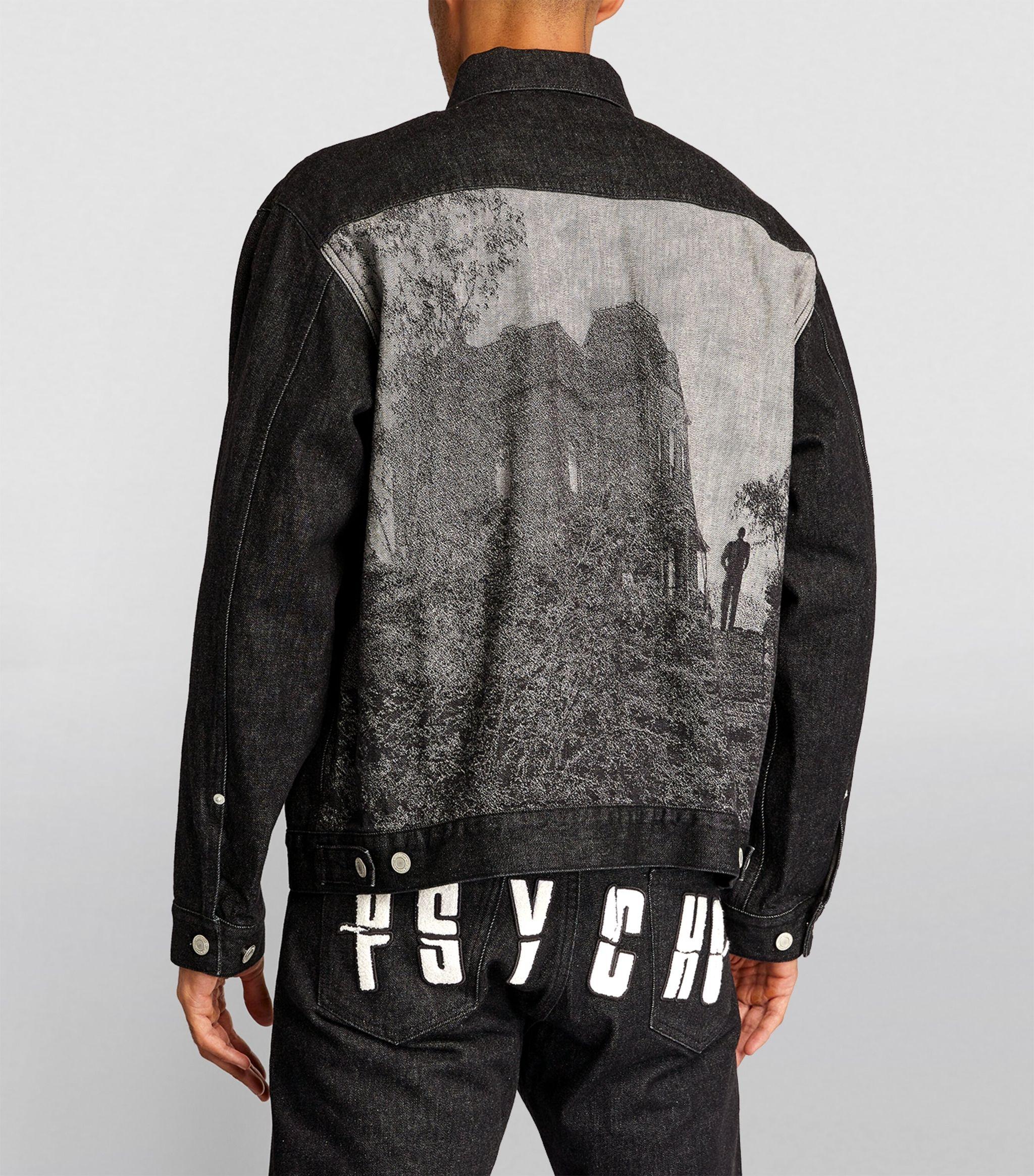 Undercover X Psycho Denim Jacket in Black for Men | Lyst