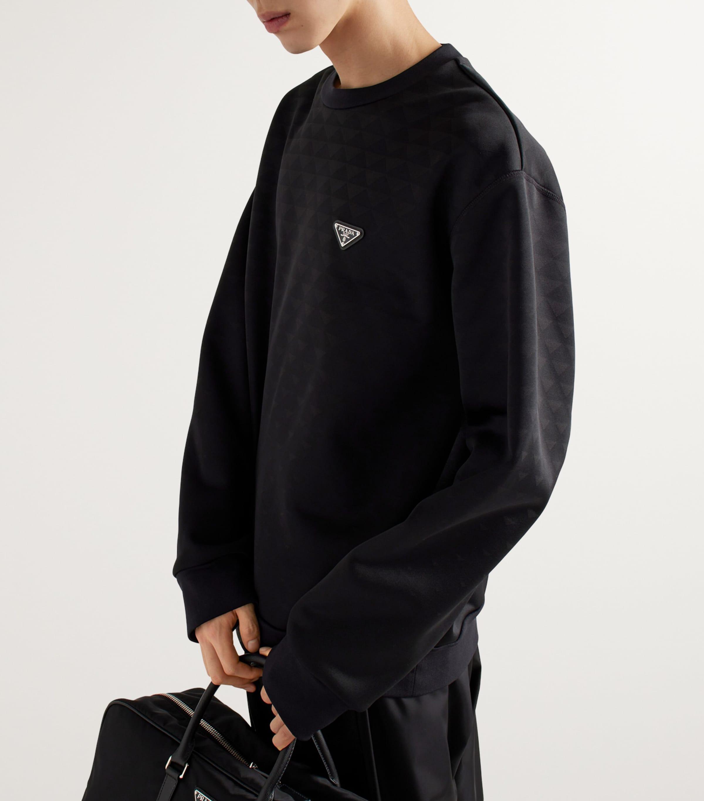 トップス PRADA 2021 Technical Jacquard Sweater PRADA 2021 トップス PRADA 2021 Technical Jacquard Sweater PRADA 2021