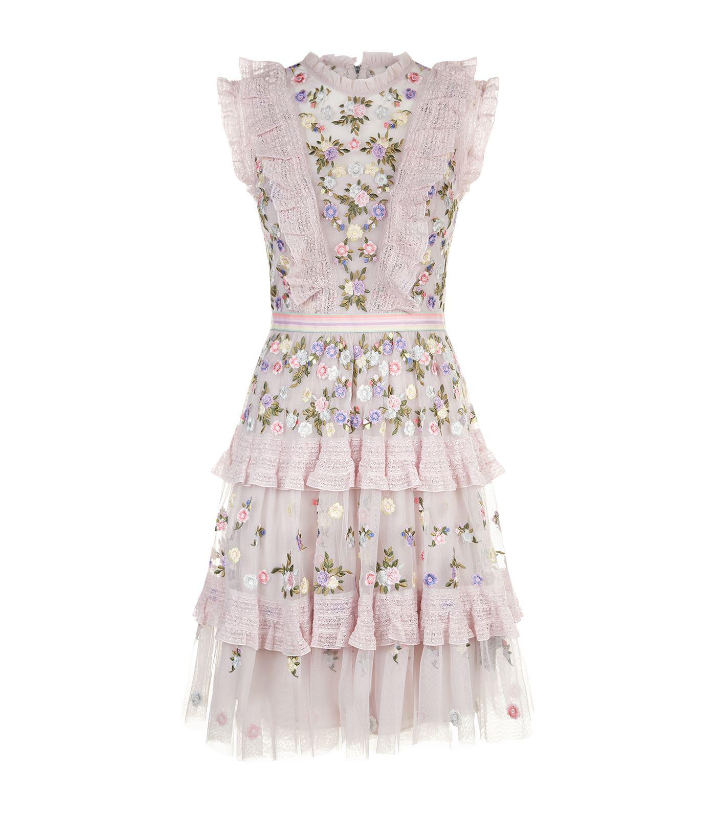 needle and thread purple dress