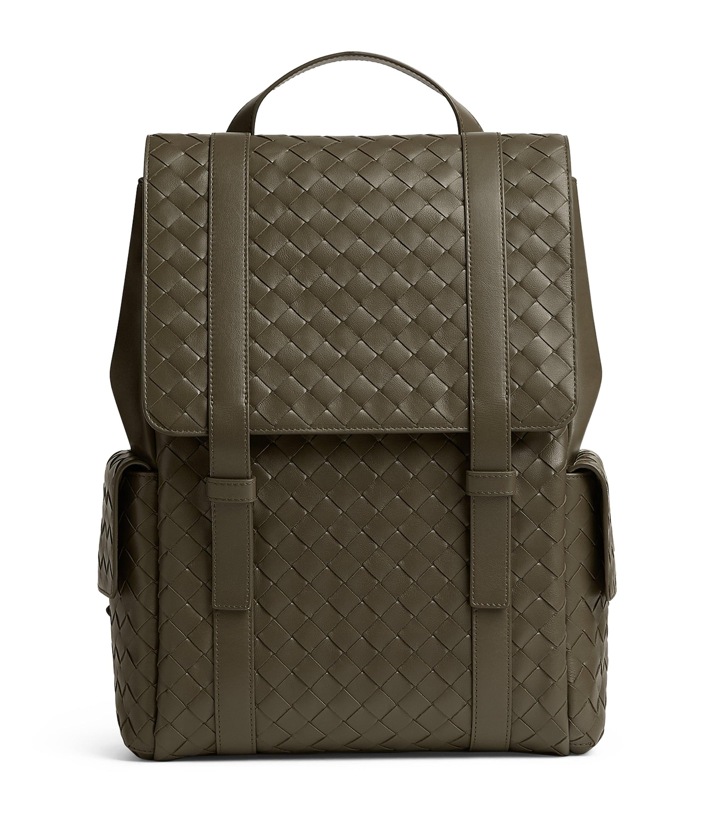 バックパック・リュック BOTTEGA VENETA LOOP LARGE WEEKEND BAG IN INTRECCIATO VN BOTTEGA VENETA Loop intrecciato leather weekend bag | NET-A