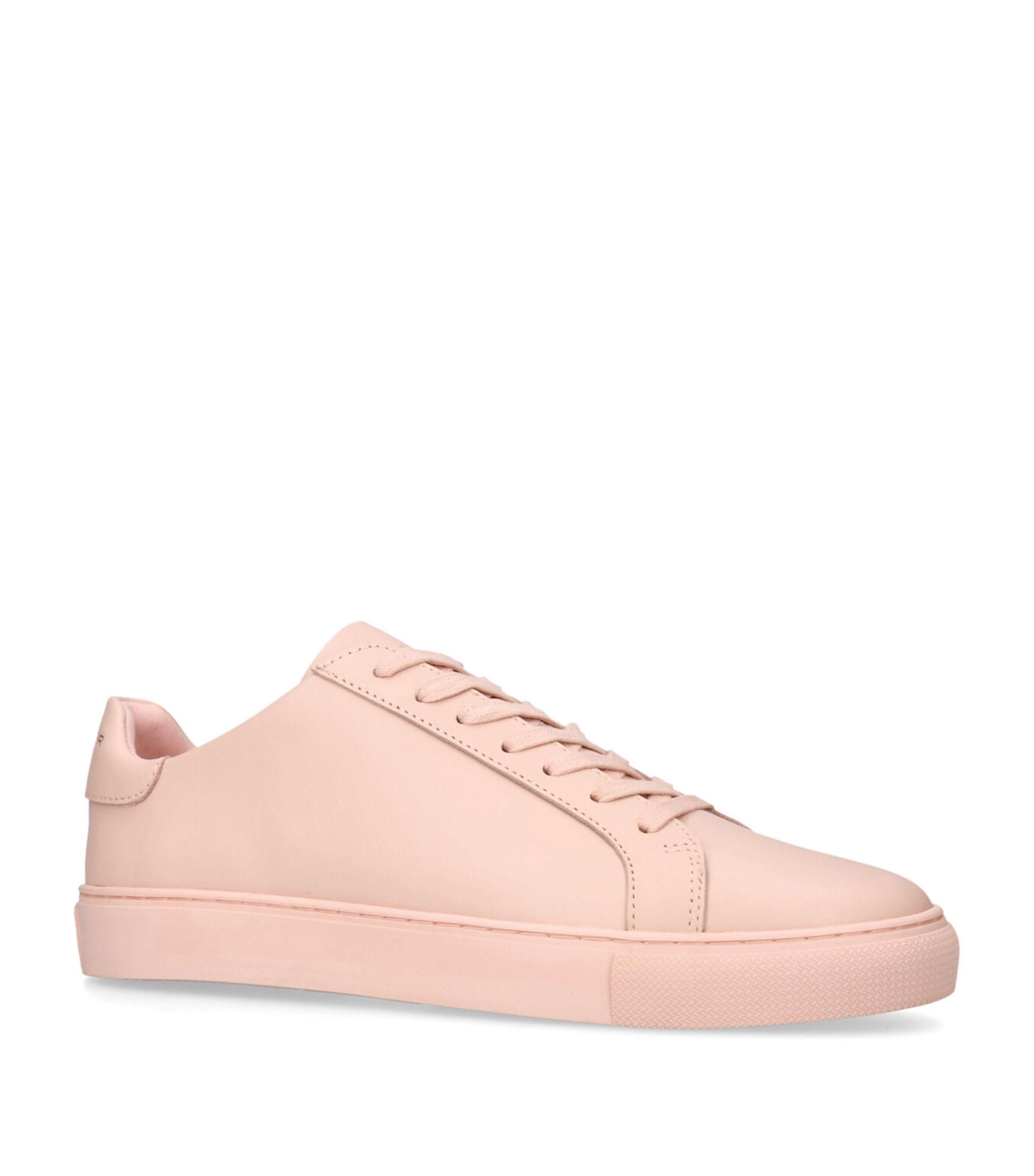 Kurt Geiger Leather Lennon Sneakers in Pink for Men | Lyst