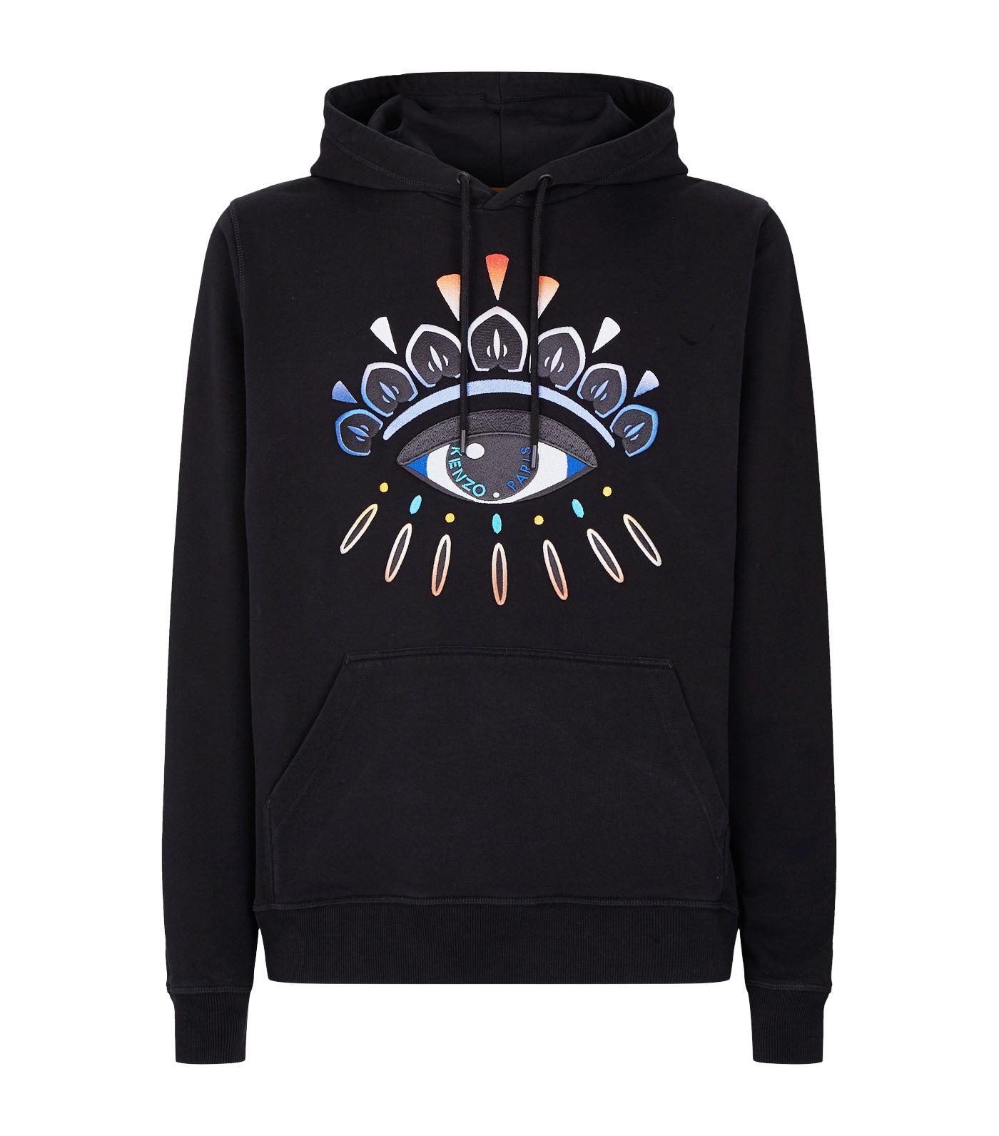 kenzo gradient eye hoodie